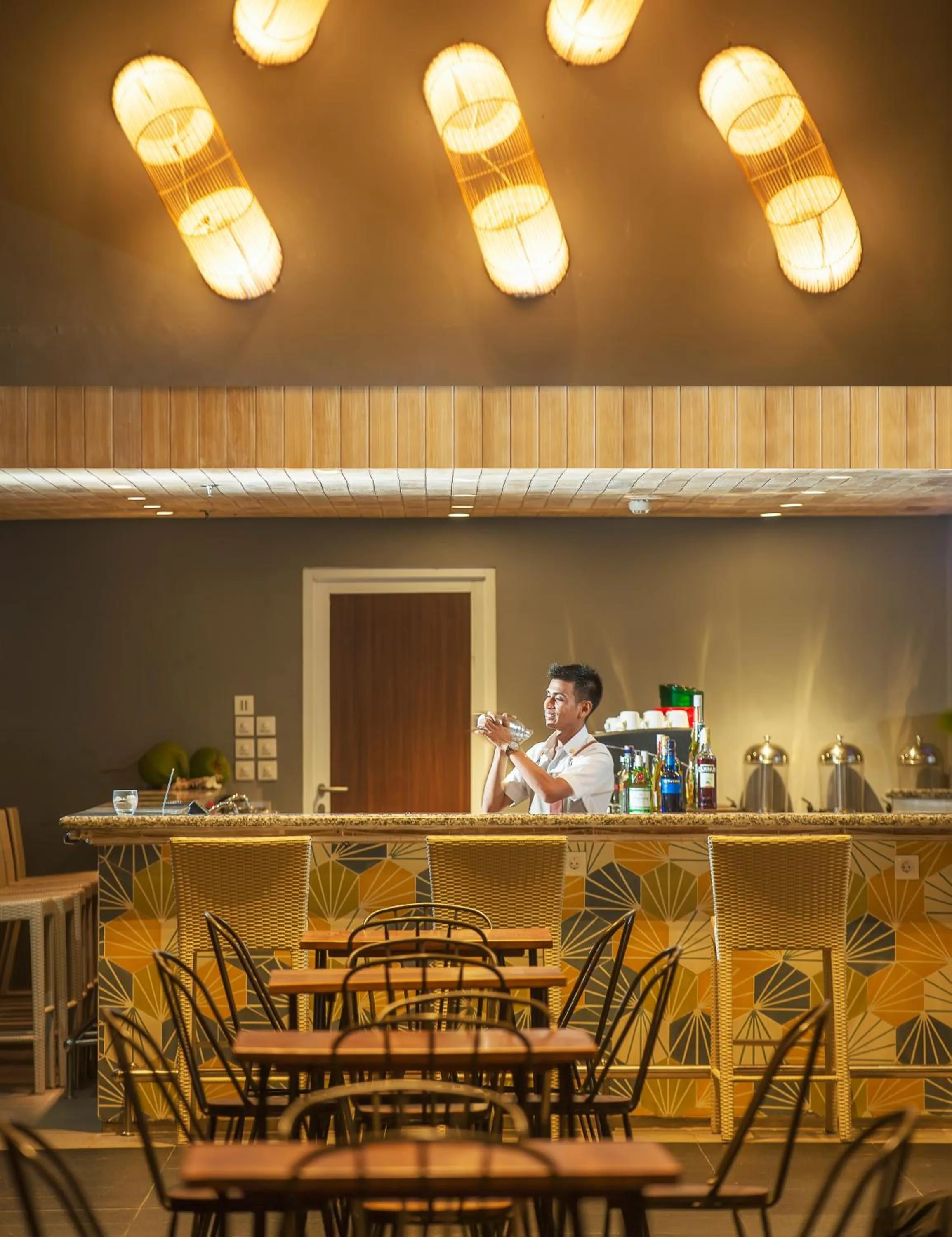 Lounge or bar in Swiss-Belresort Belitung