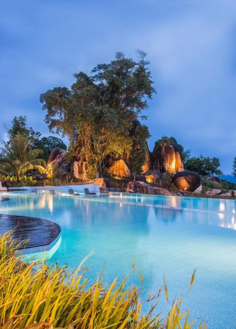 Swimming pool in Swiss-Belresort Belitung