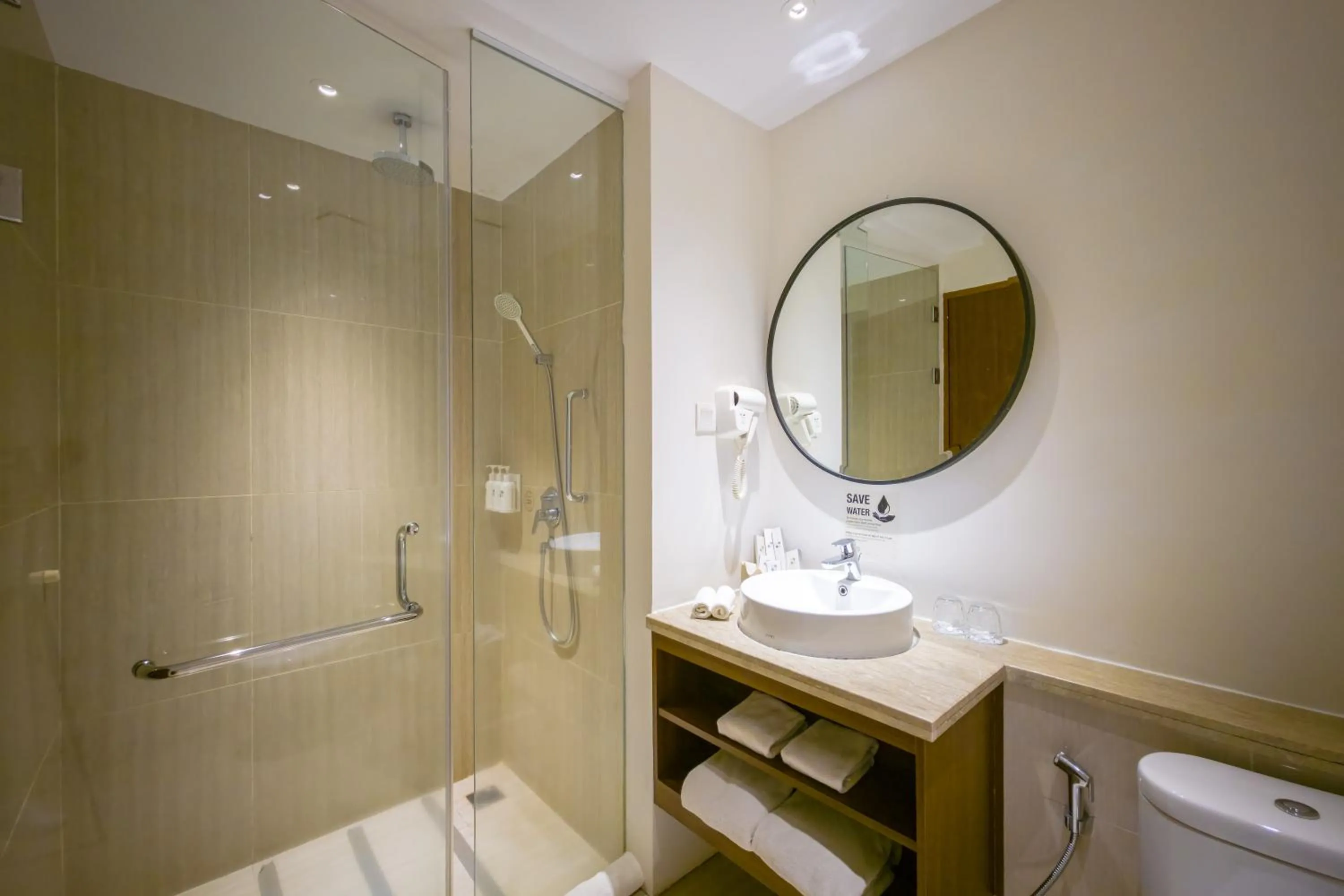 Bathroom in Swiss-Belresort Belitung