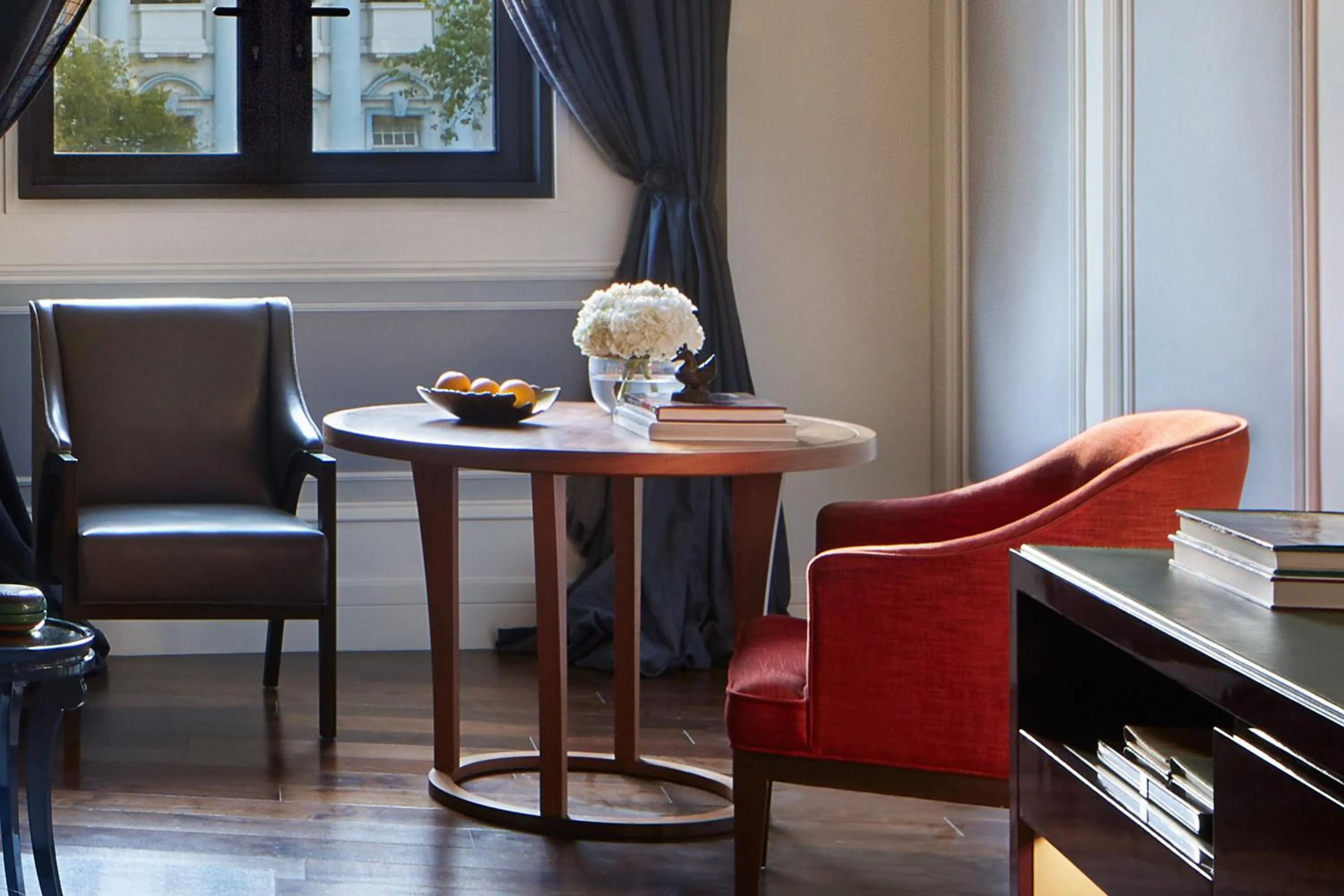 Seating area in The ERAVATI Sule Grand Yangon