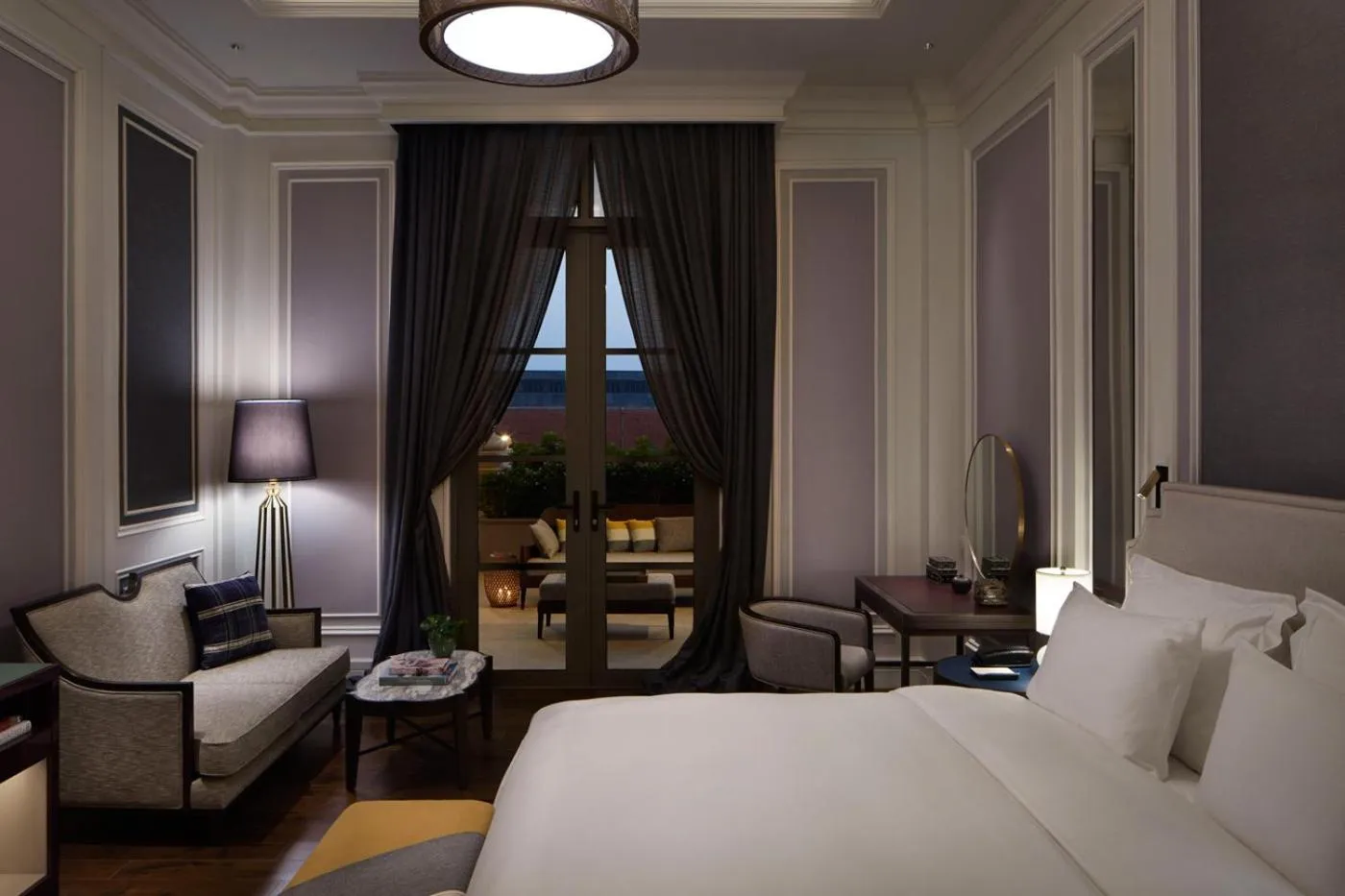 River view, Bed in The ERAVATI Sule Grand Yangon