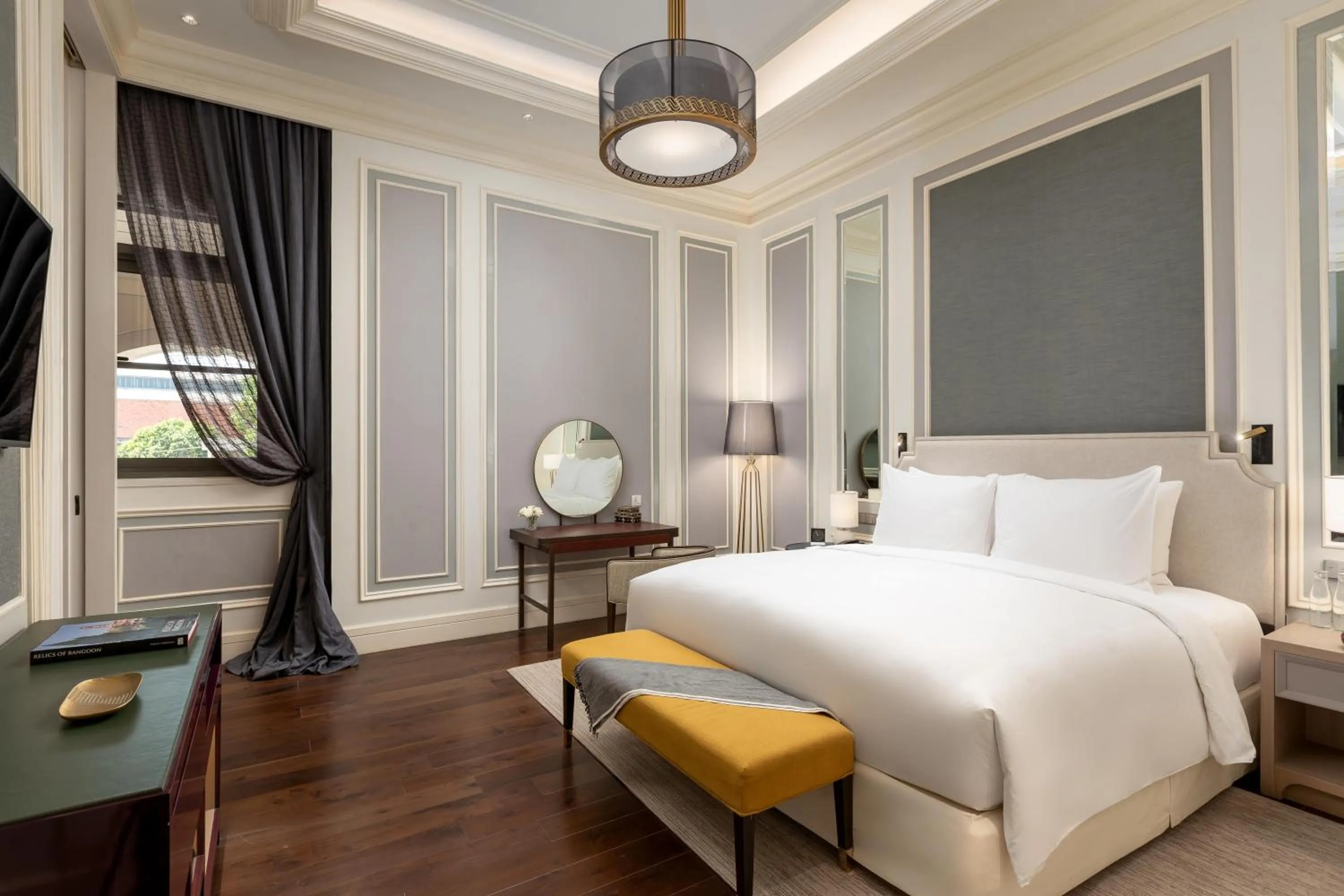 Bedroom, Bed in The ERAVATI Sule Grand Yangon