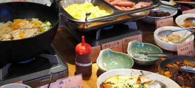 Food close-up in Hotel Terminal Inn