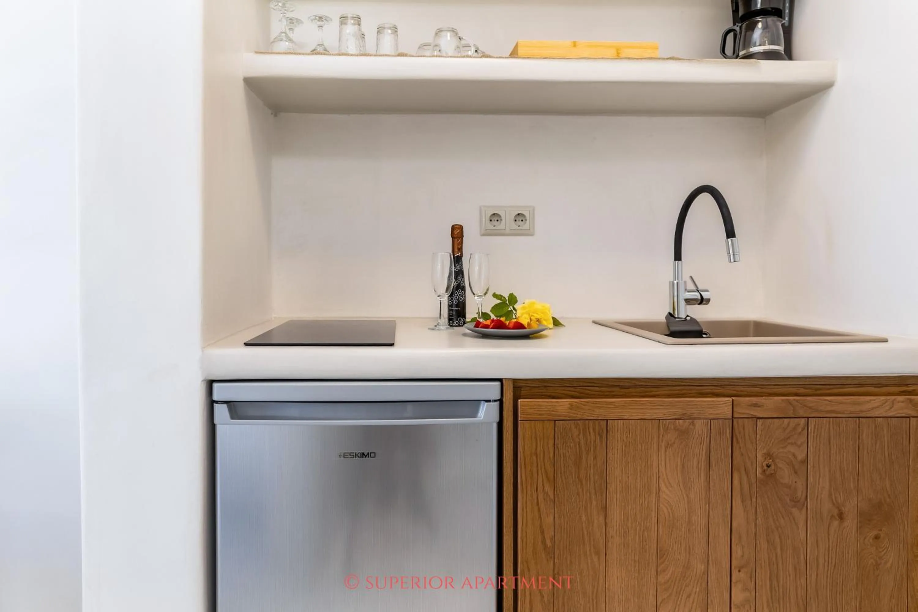 Kitchen or kitchenette in Korali Garden