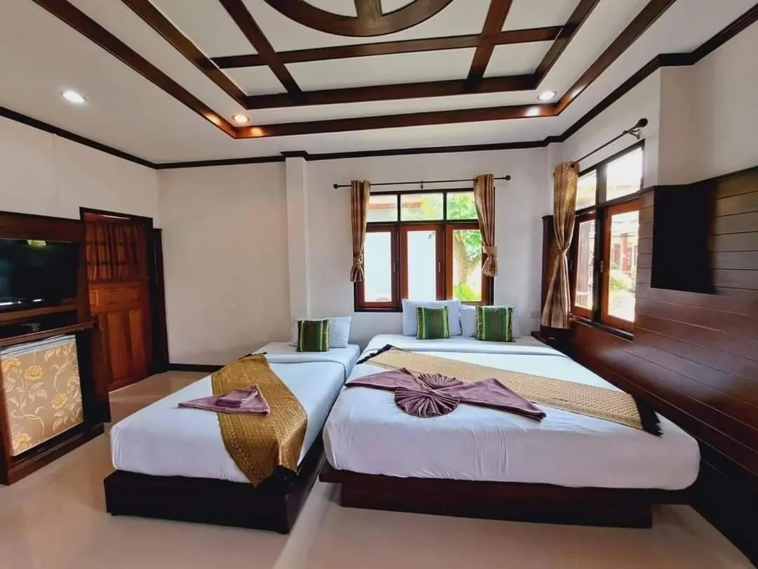 Bed in Khum Laanta Resort - SHA Extra Plus