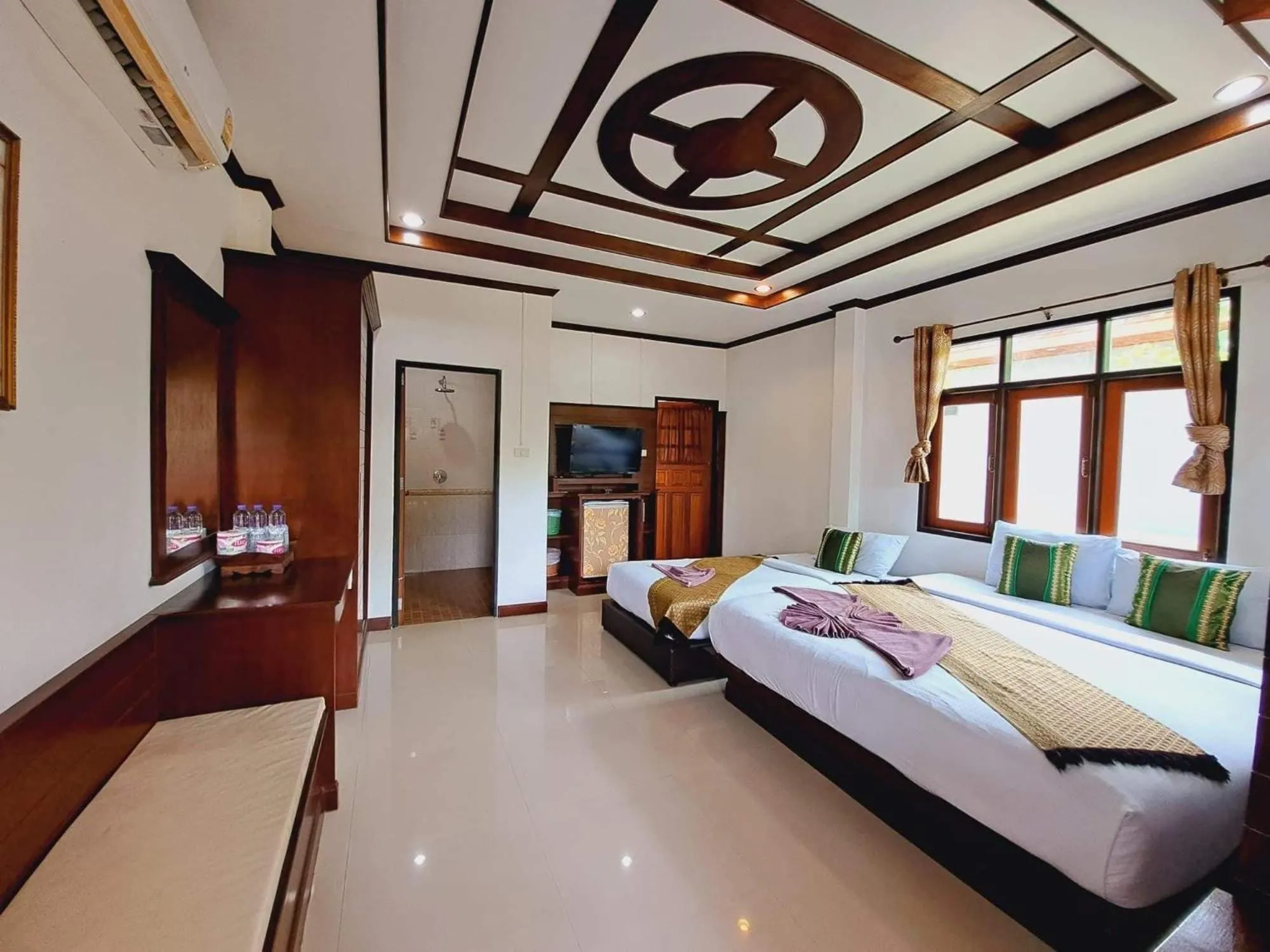 TV and multimedia, Bed in Khum Laanta Resort - SHA Extra Plus