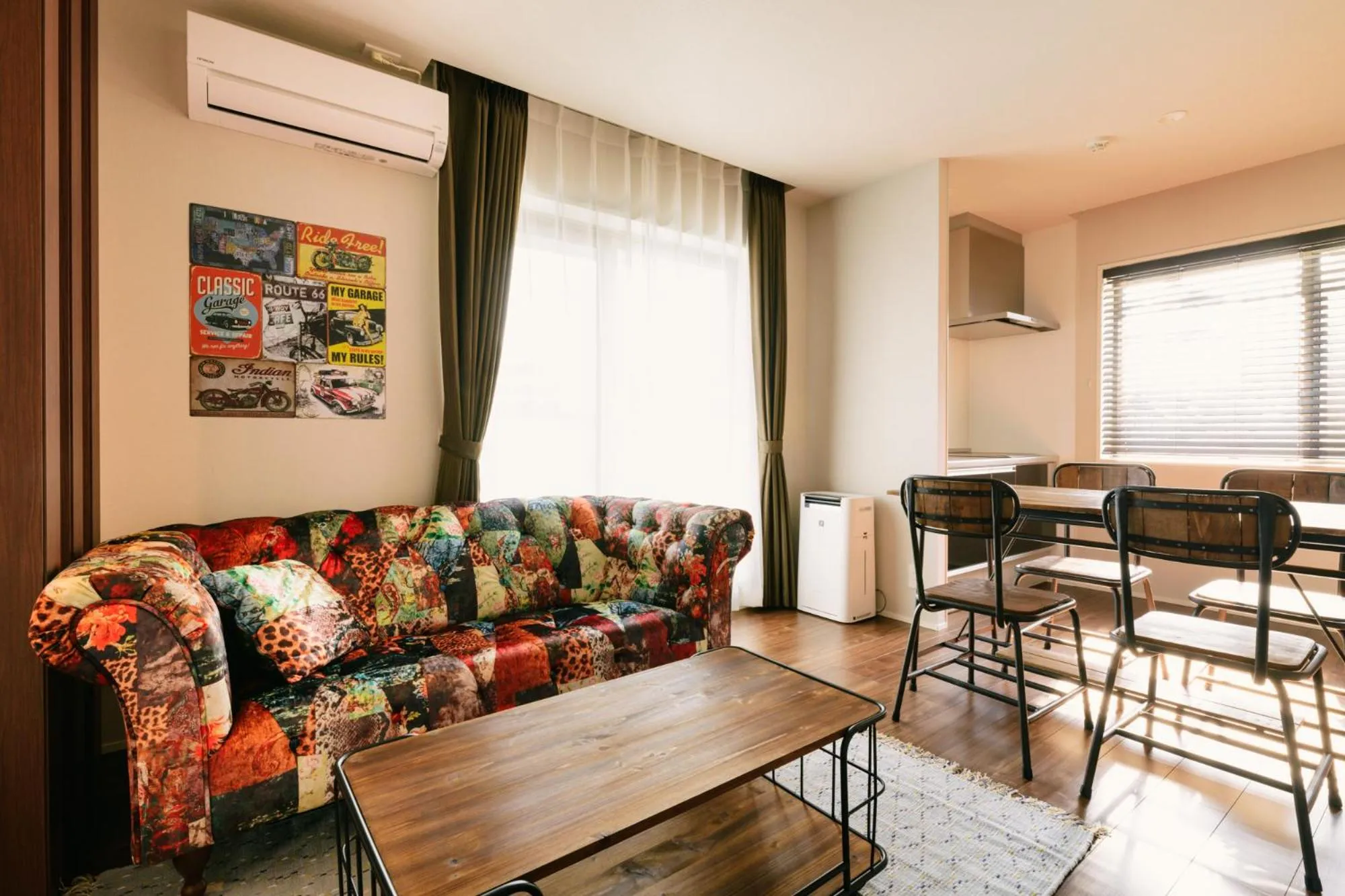 Living room in GRAND BASE Hakata Haruyoshi