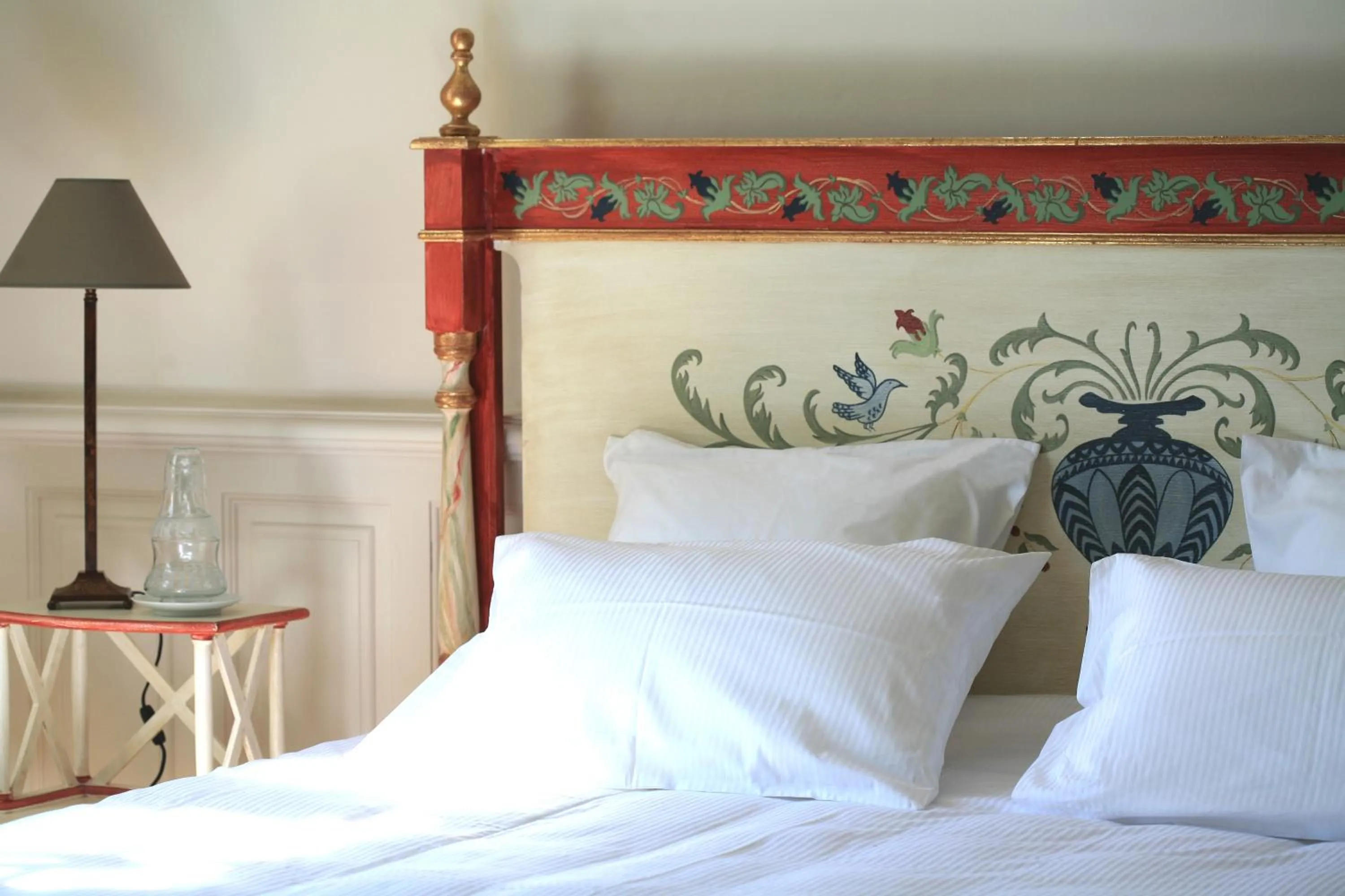 Bed in Le Manoir de La Fieffe