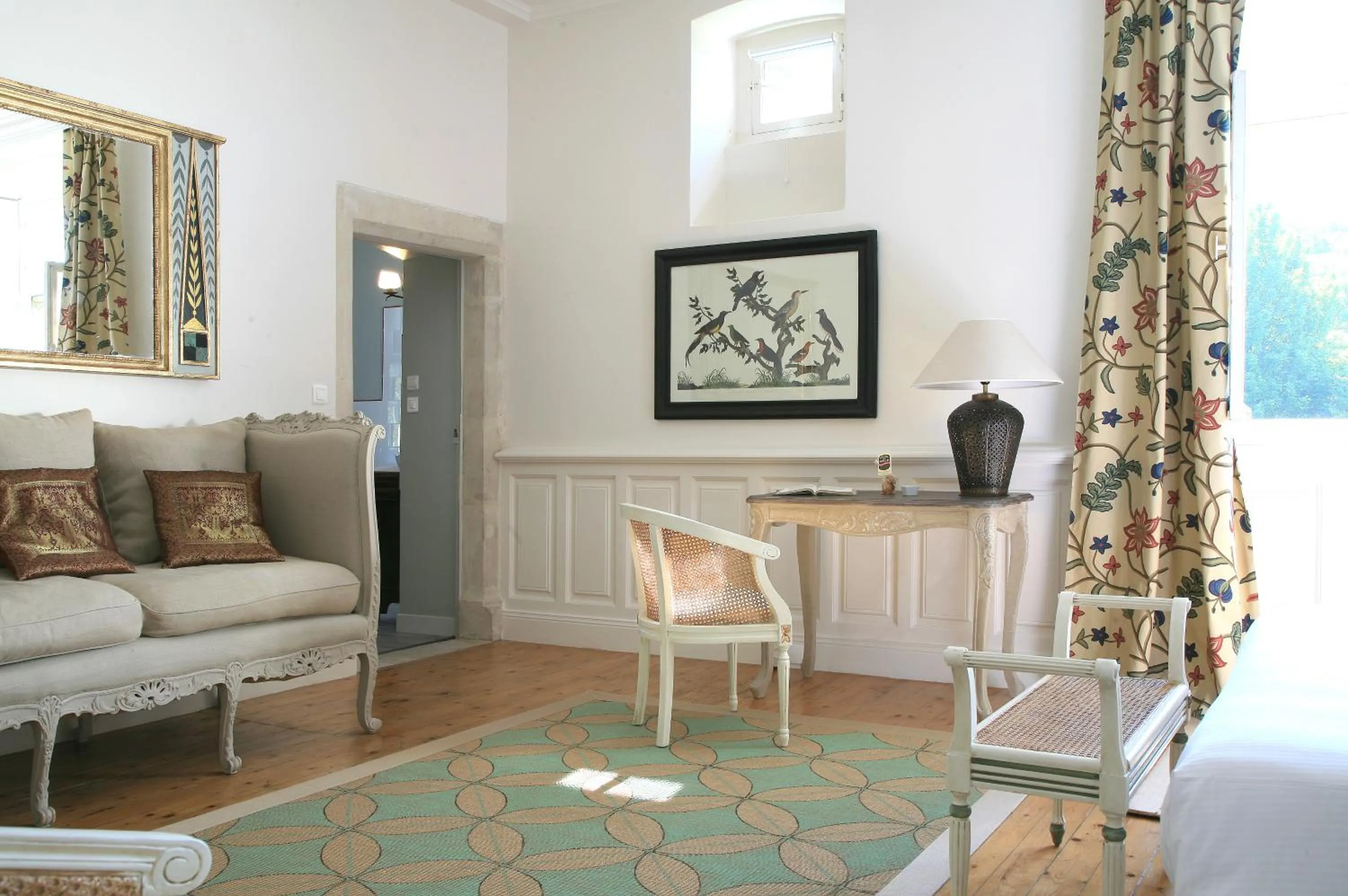 Decorative detail in Le Manoir de La Fieffe