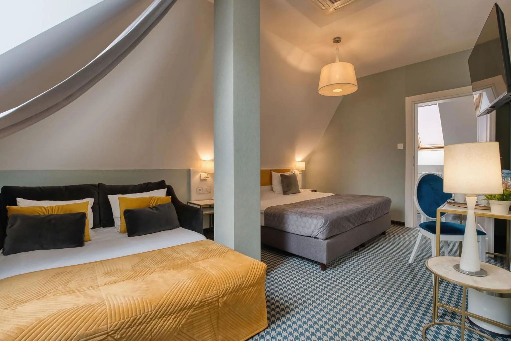 Bed in Hotel Villa Art Novis City Center