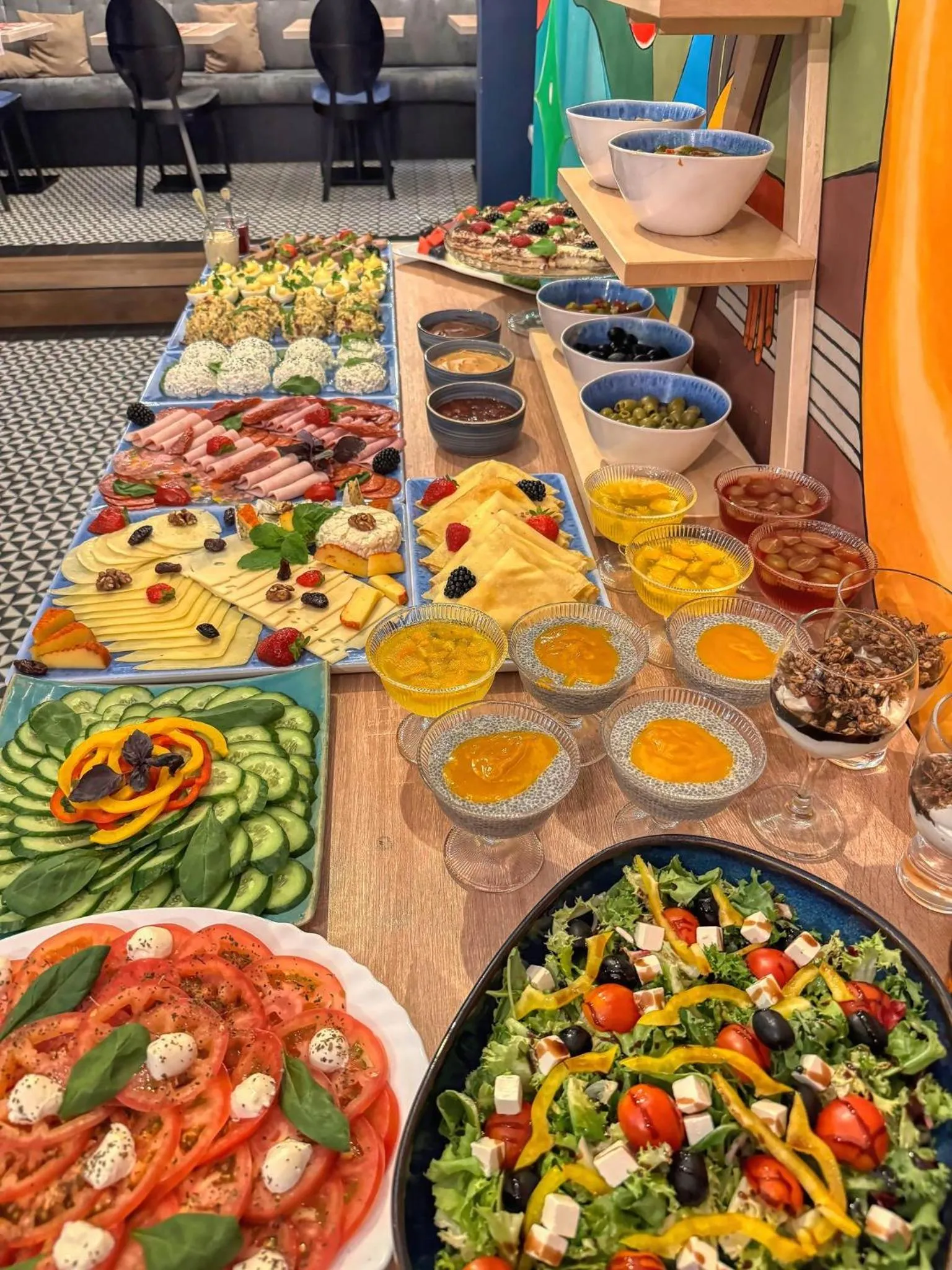 Breakfast in Hotel Villa Art Novis City Center