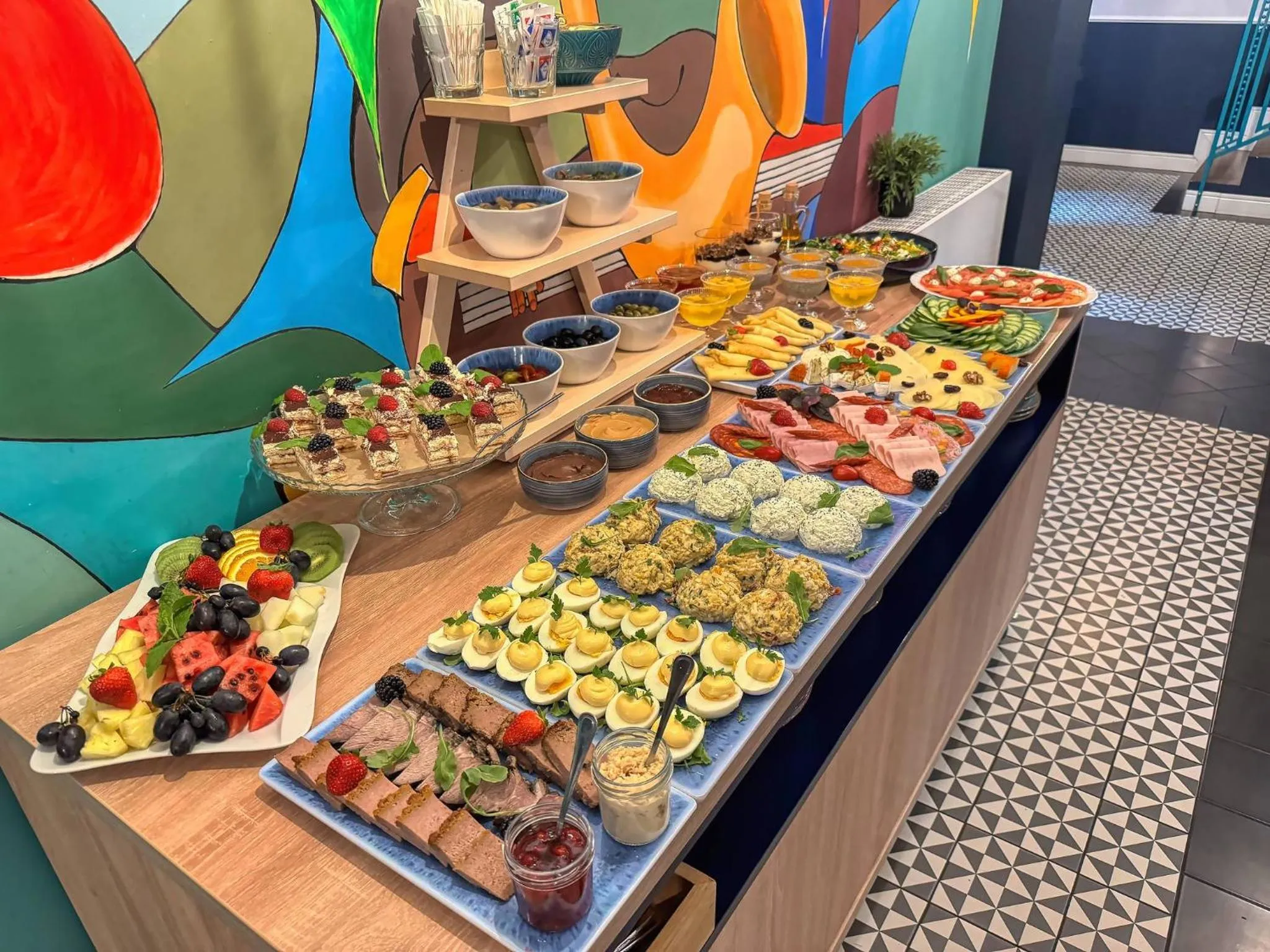 Breakfast in Hotel Villa Art Novis City Center