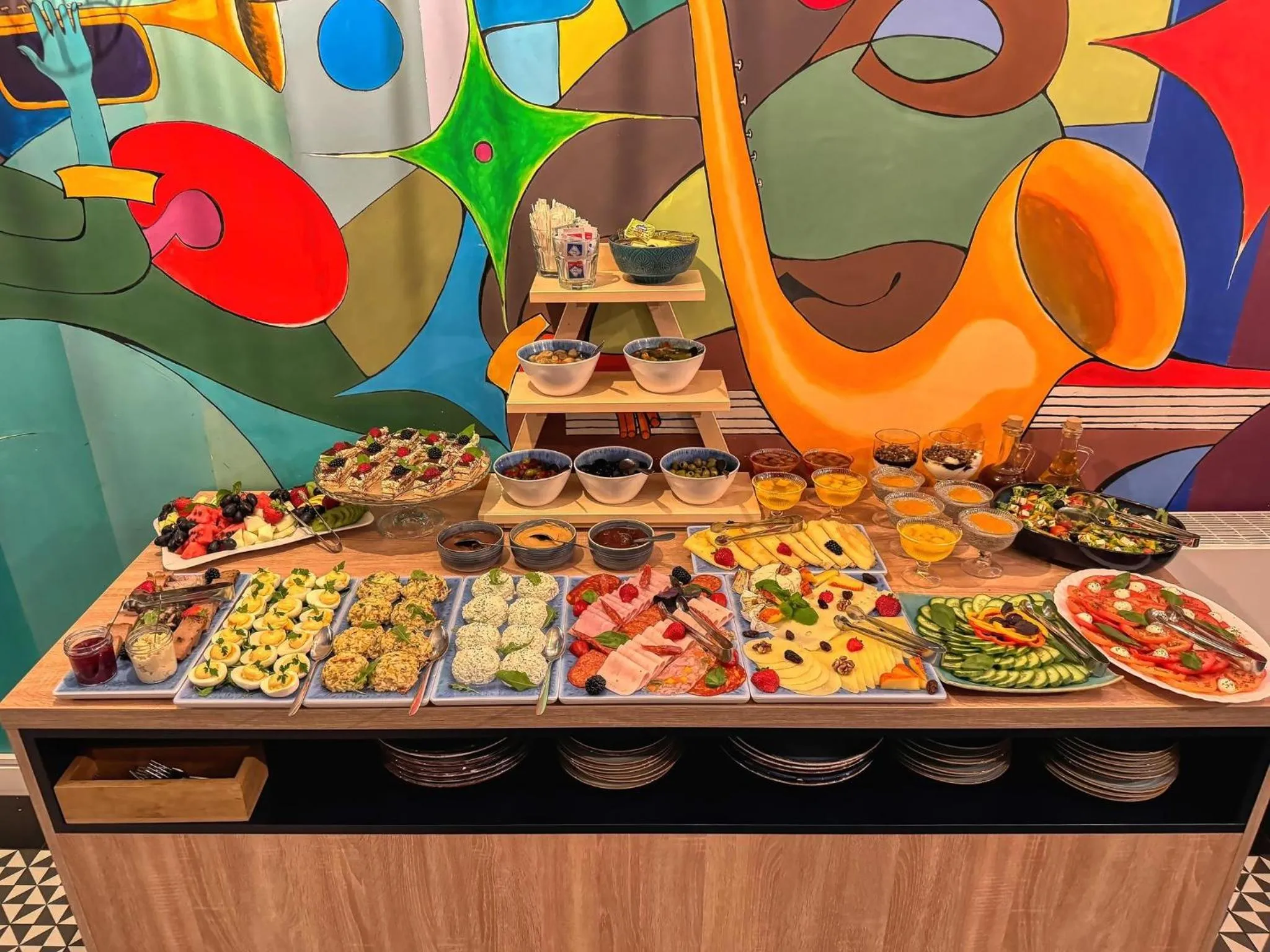 Breakfast in Hotel Villa Art Novis City Center