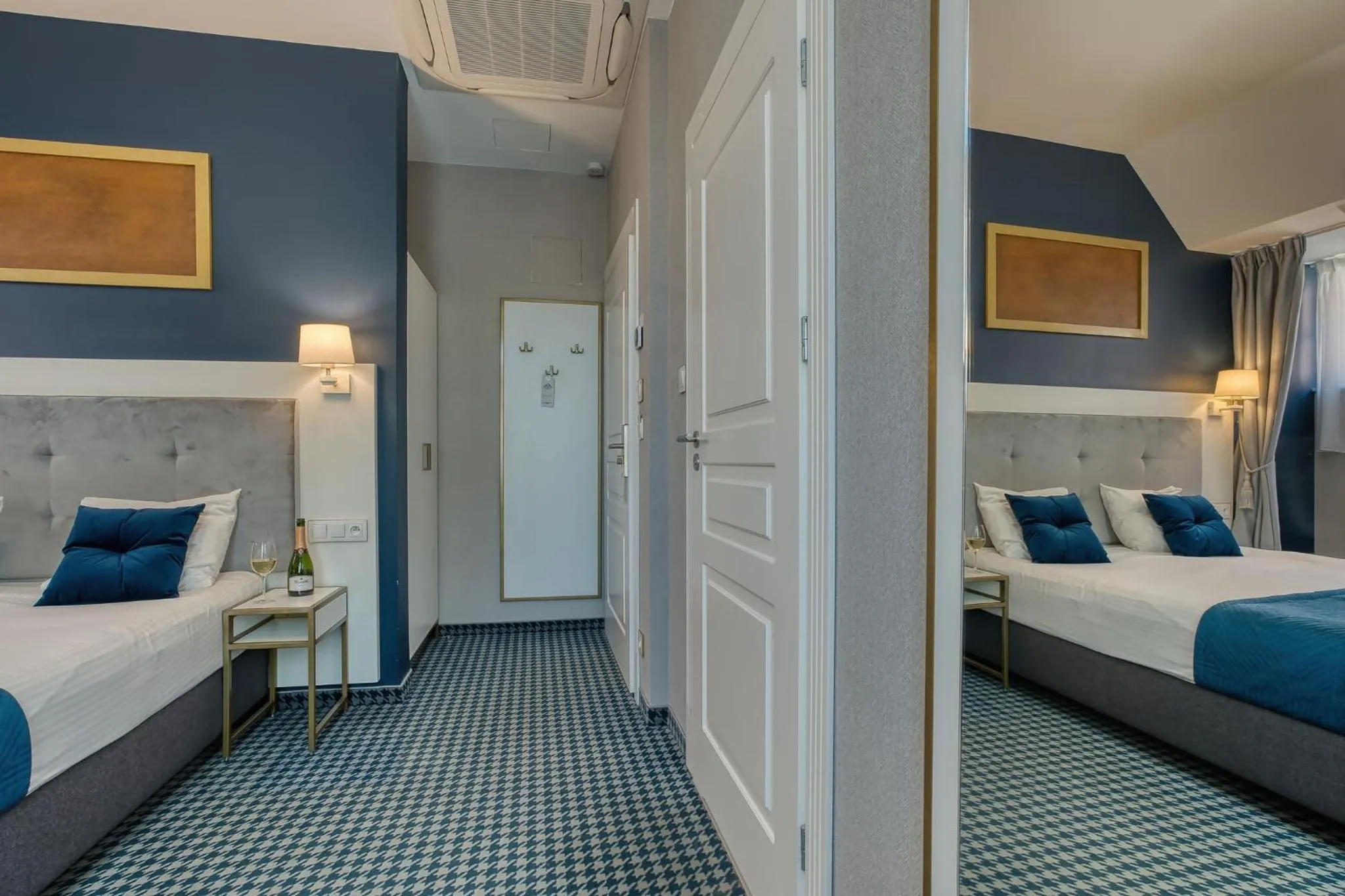 Bed in Hotel Villa Art Novis City Center