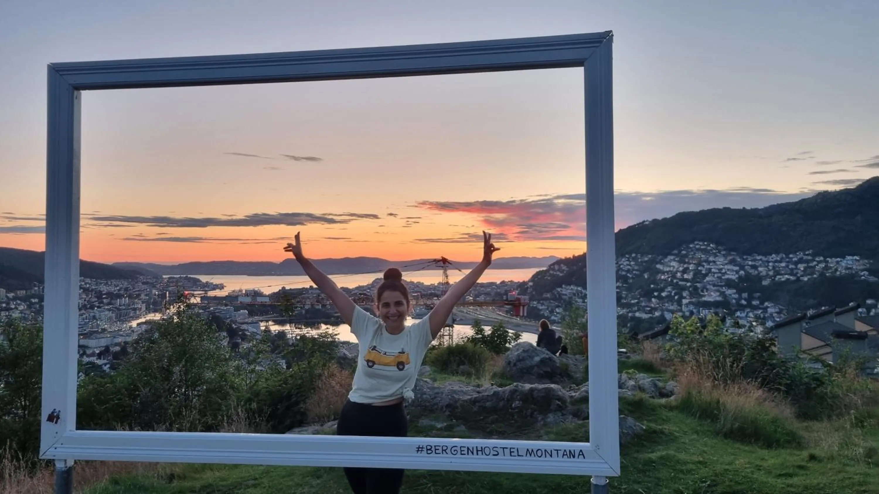 Natural landscape in Bergen Hostel Montana