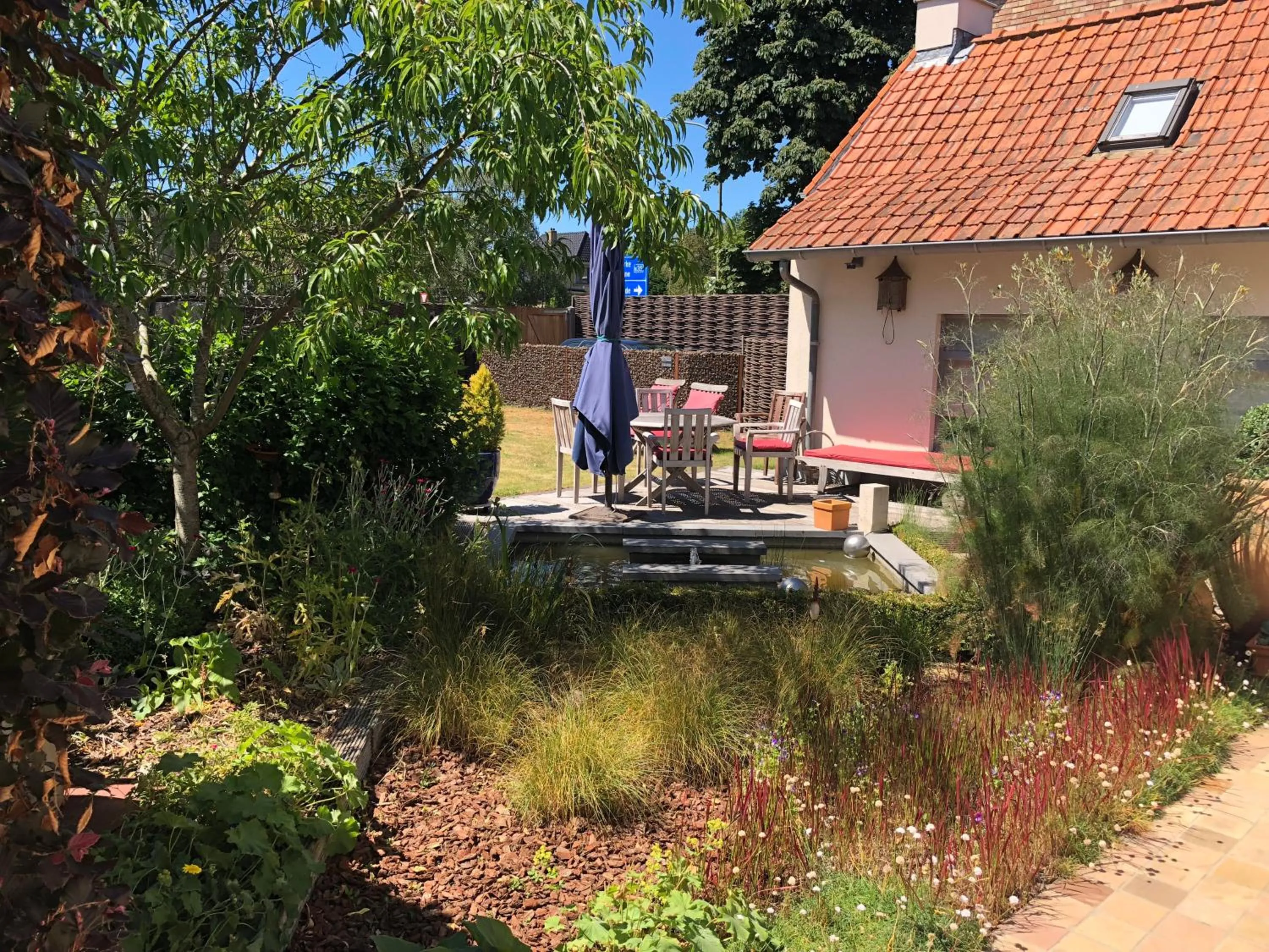 Garden in B&B Kudita