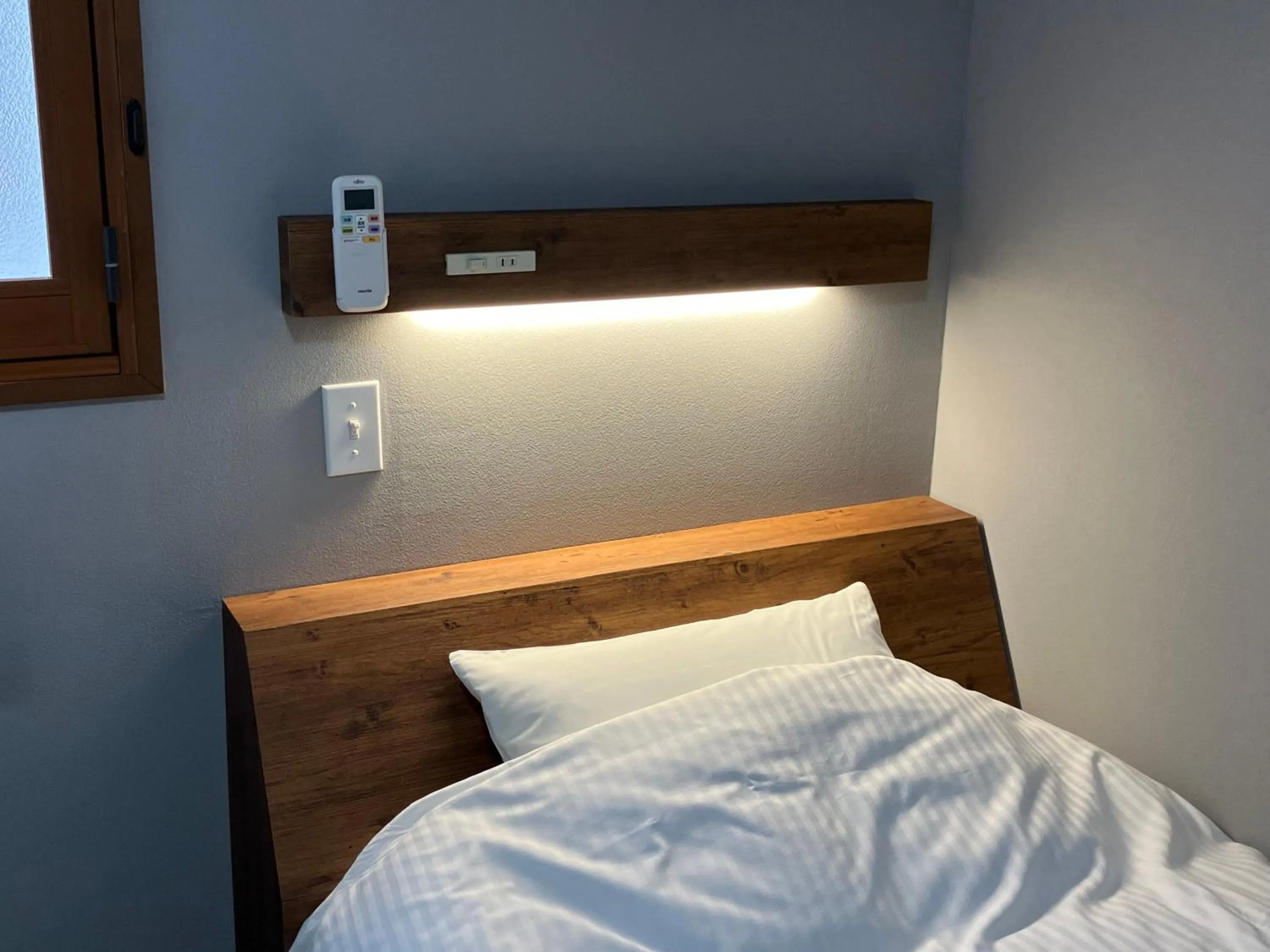 Bed in Atto Business Hotel Ichinoseki