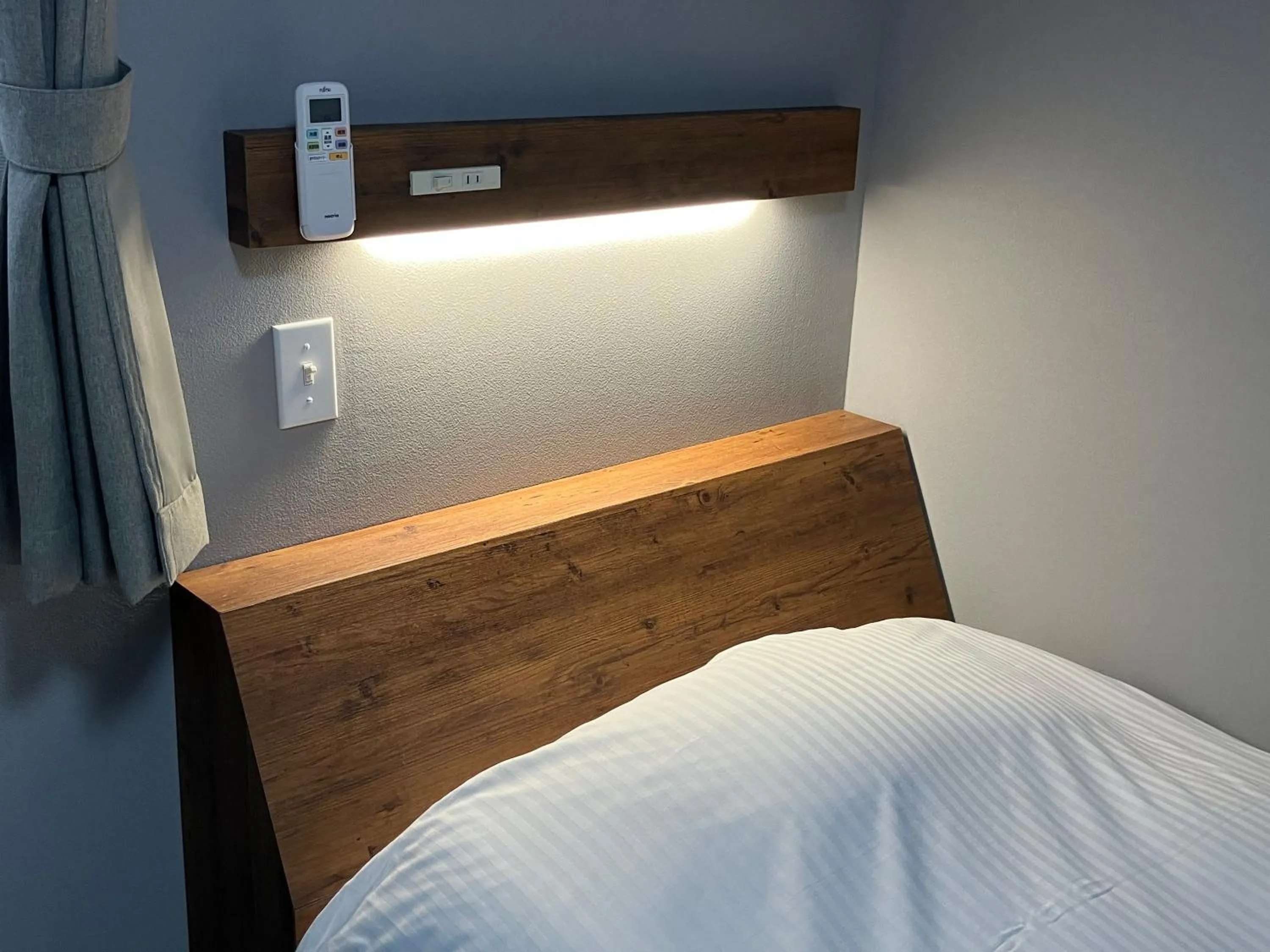 Bed in Atto Business Hotel Ichinoseki