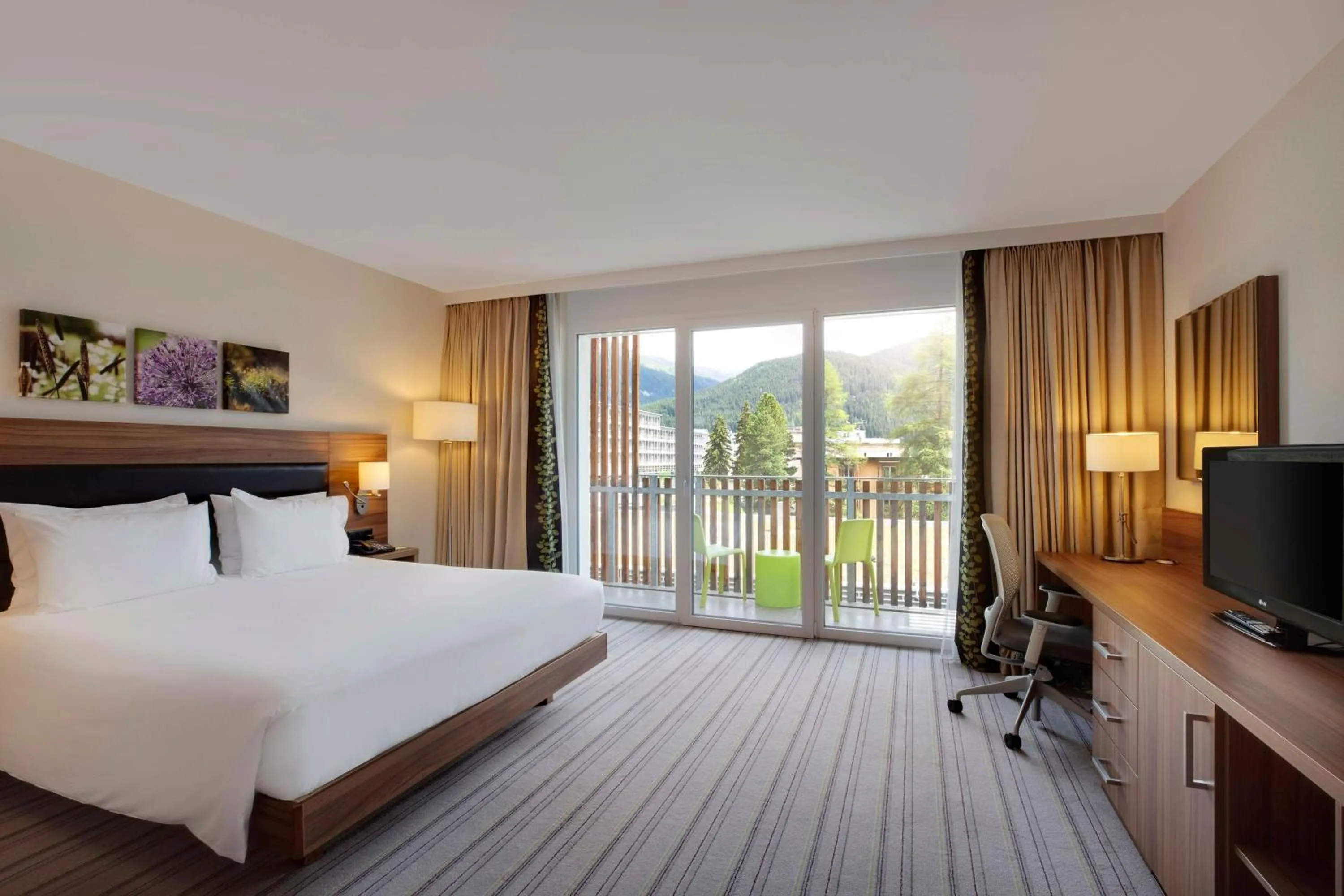 Bed in Hilton Garden Inn Davos