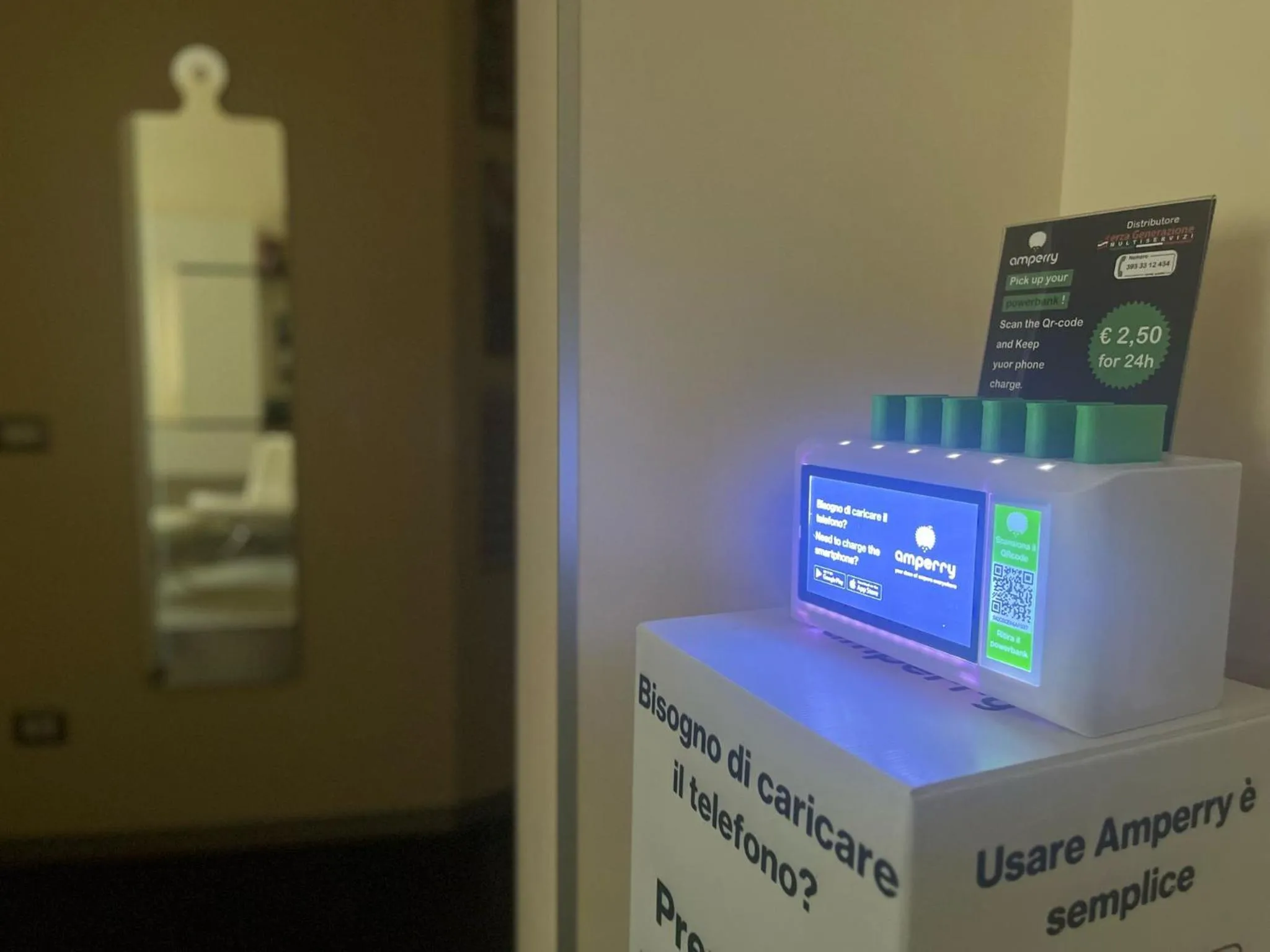 Decorative detail in Cinquecento B&B