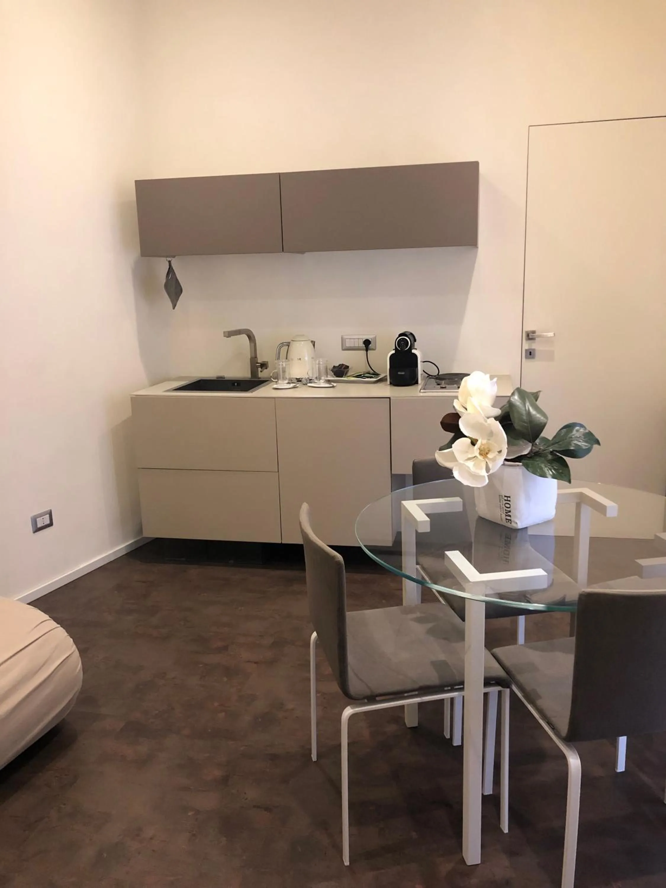 Kitchen or kitchenette in Cinquecento B&B