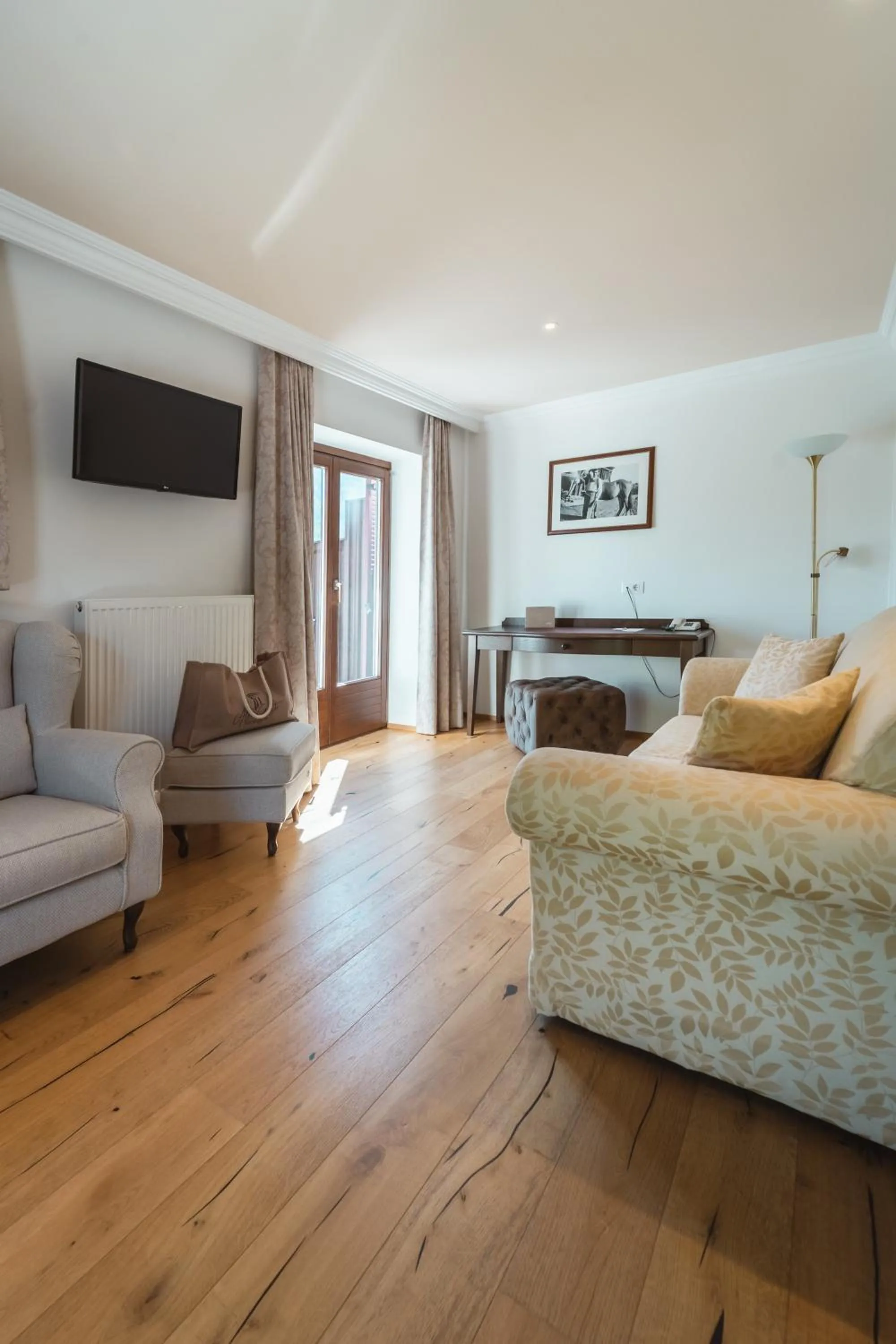 Living room in Historic Hotel Alte Goste