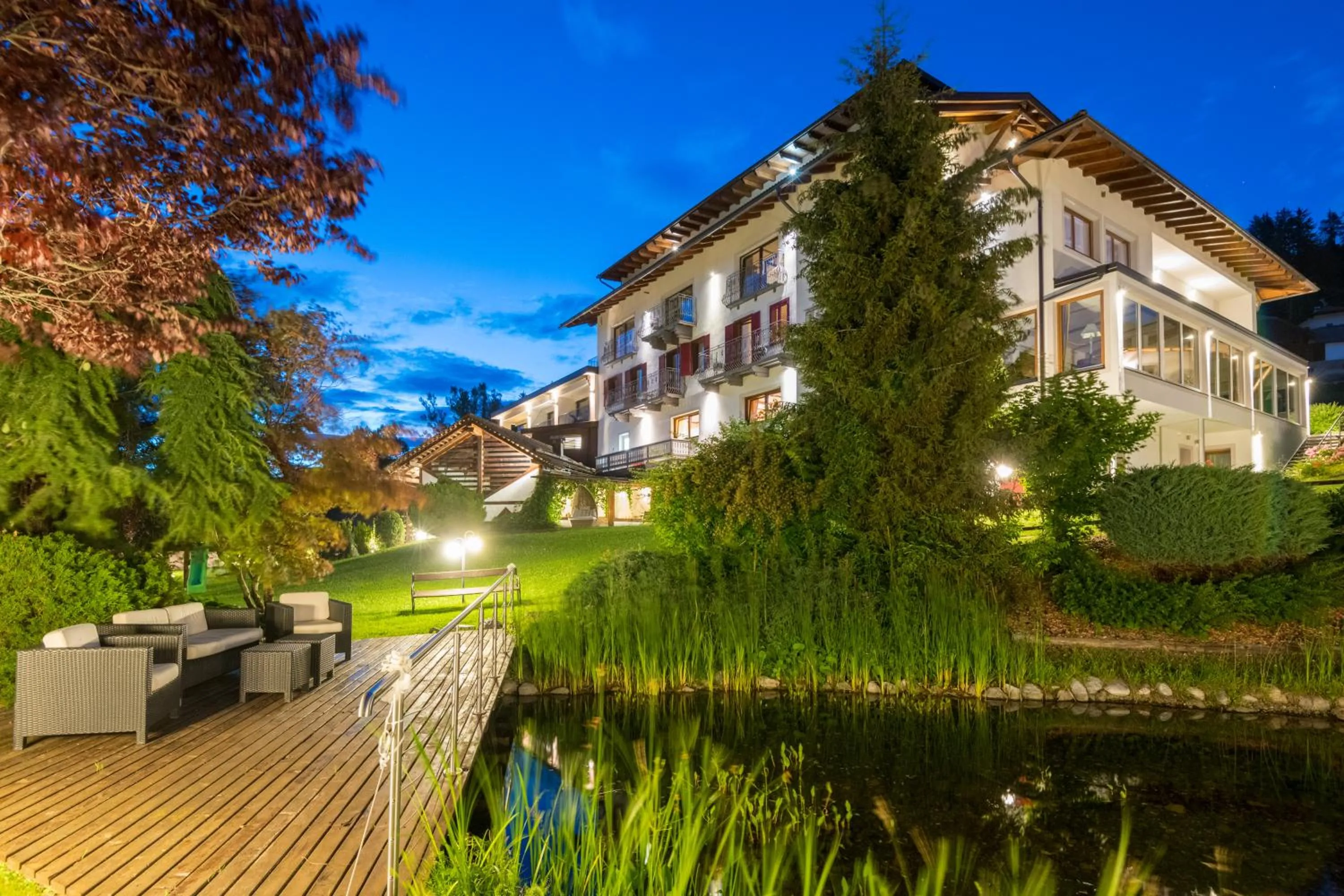 Garden in Historic Hotel Alte Goste