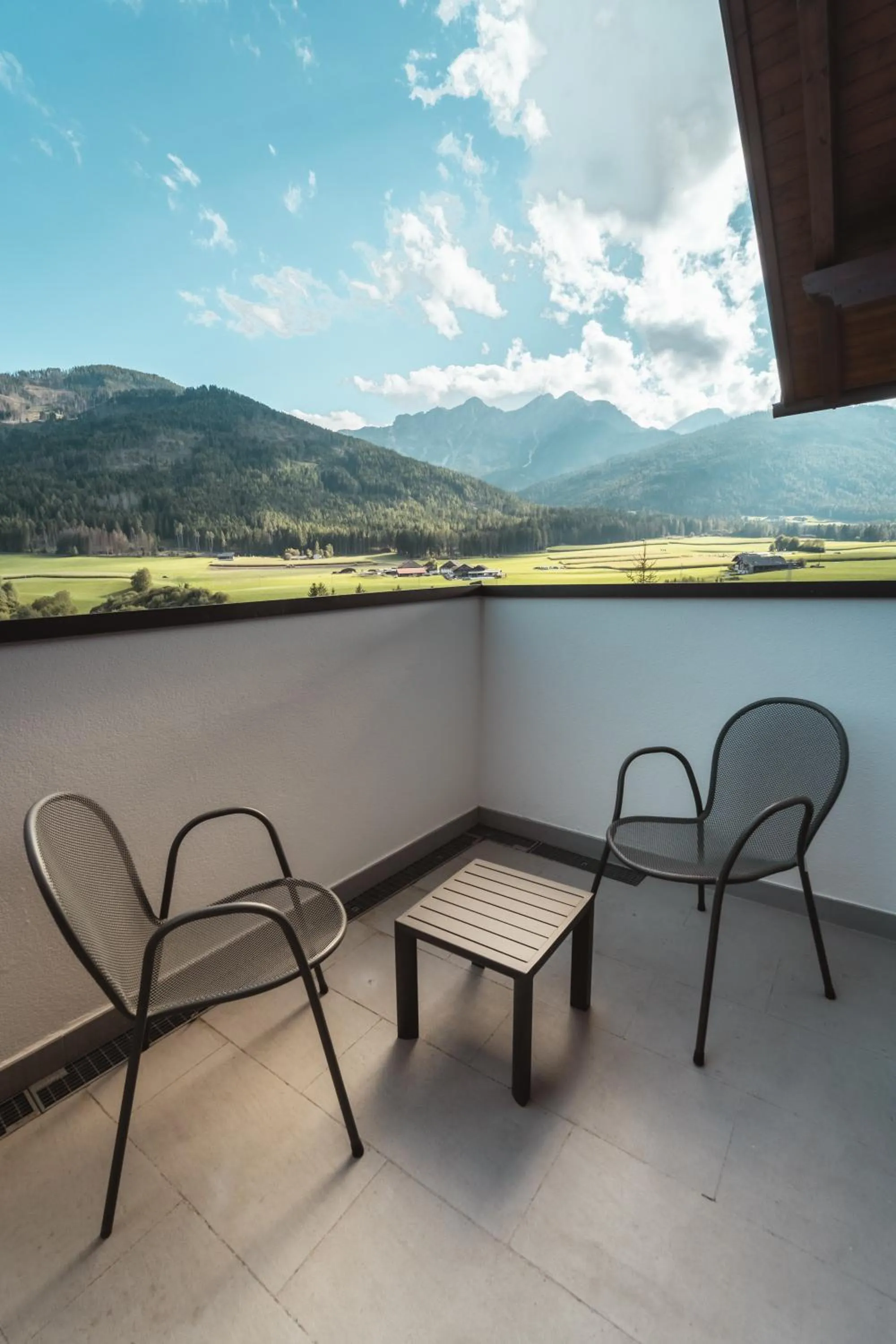 Balcony/Terrace in Historic Hotel Alte Goste