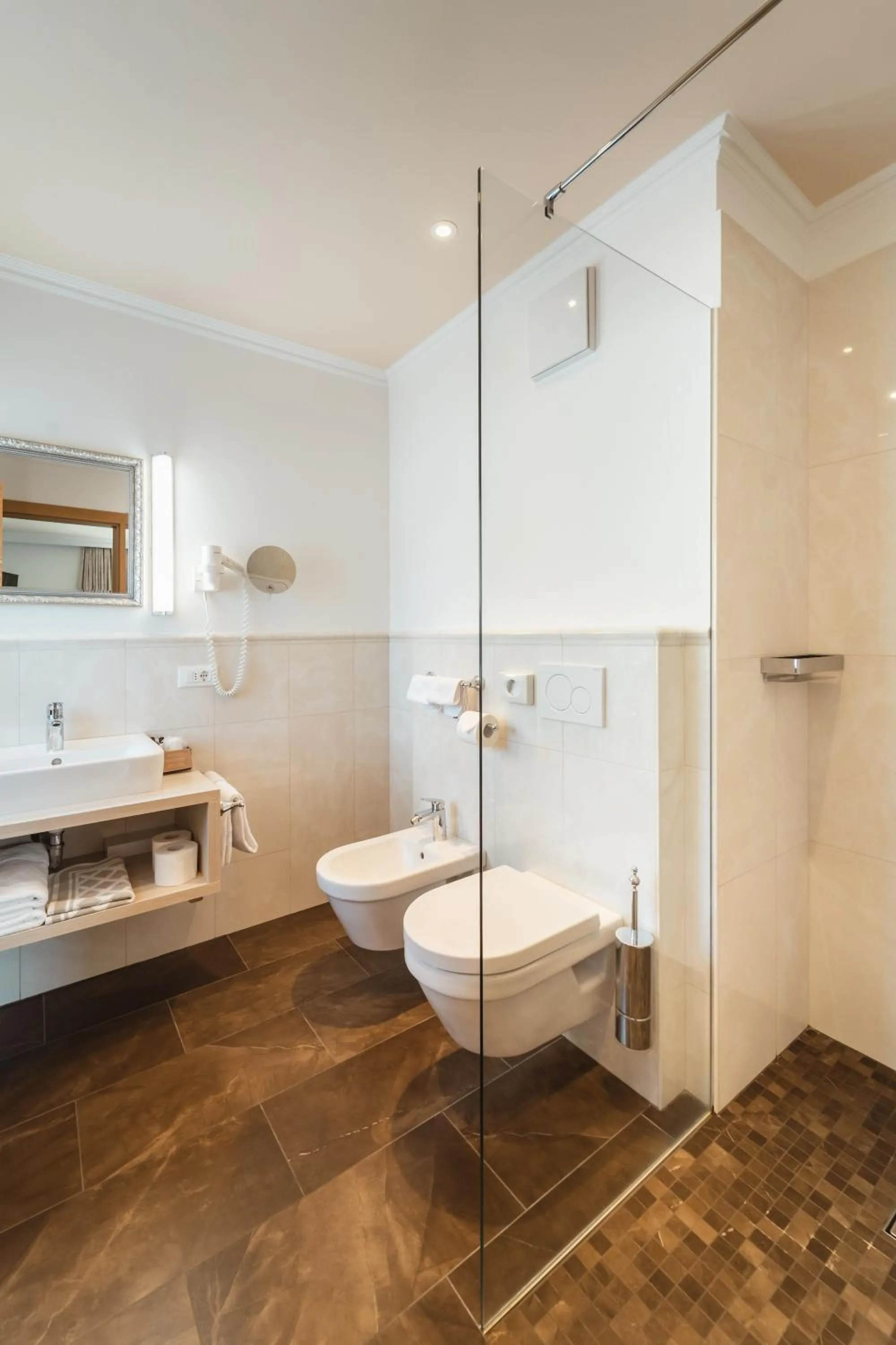 Bathroom in Historic Hotel Alte Goste