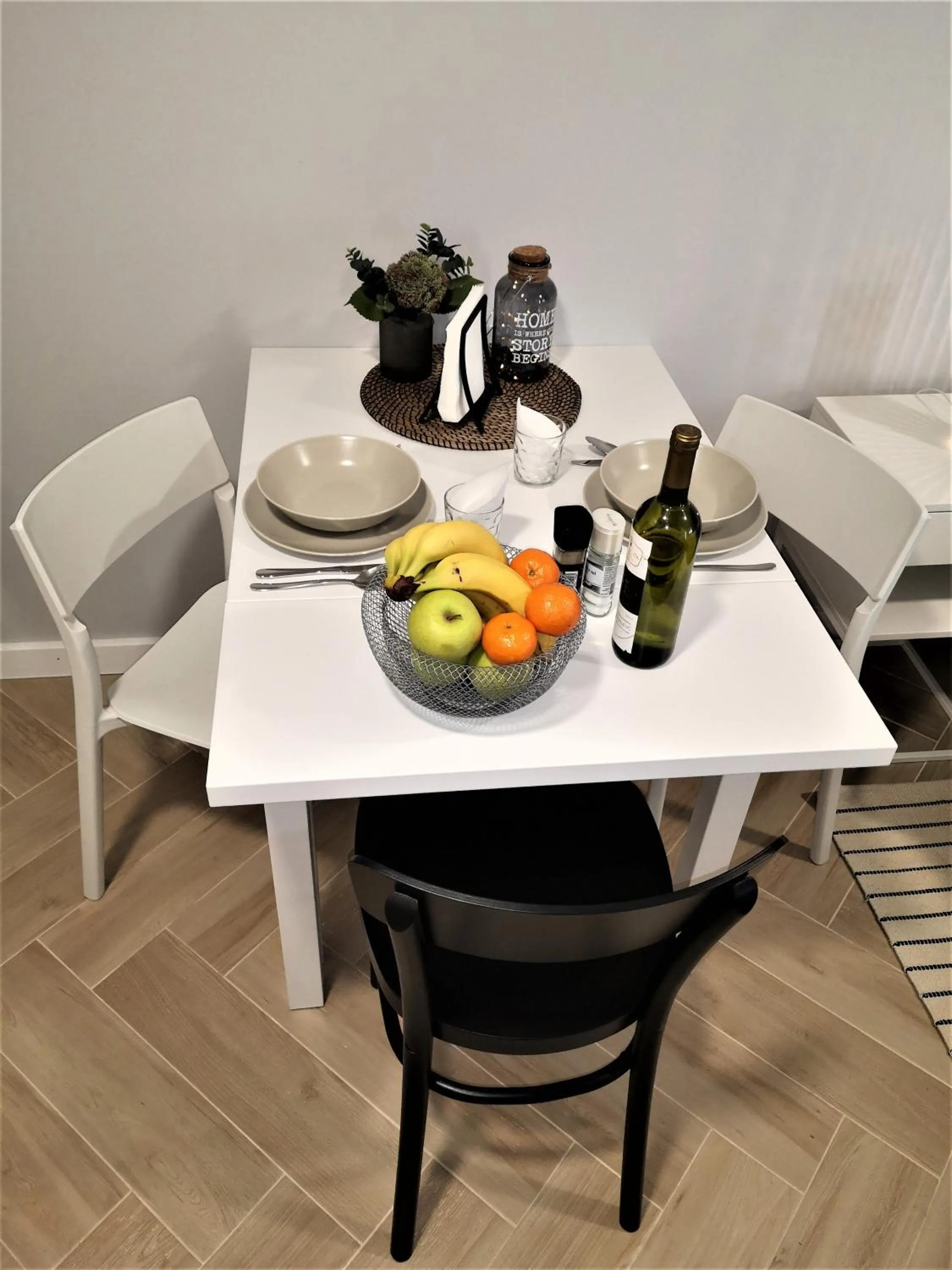 Dining area in Rooms at Zajčeva 34