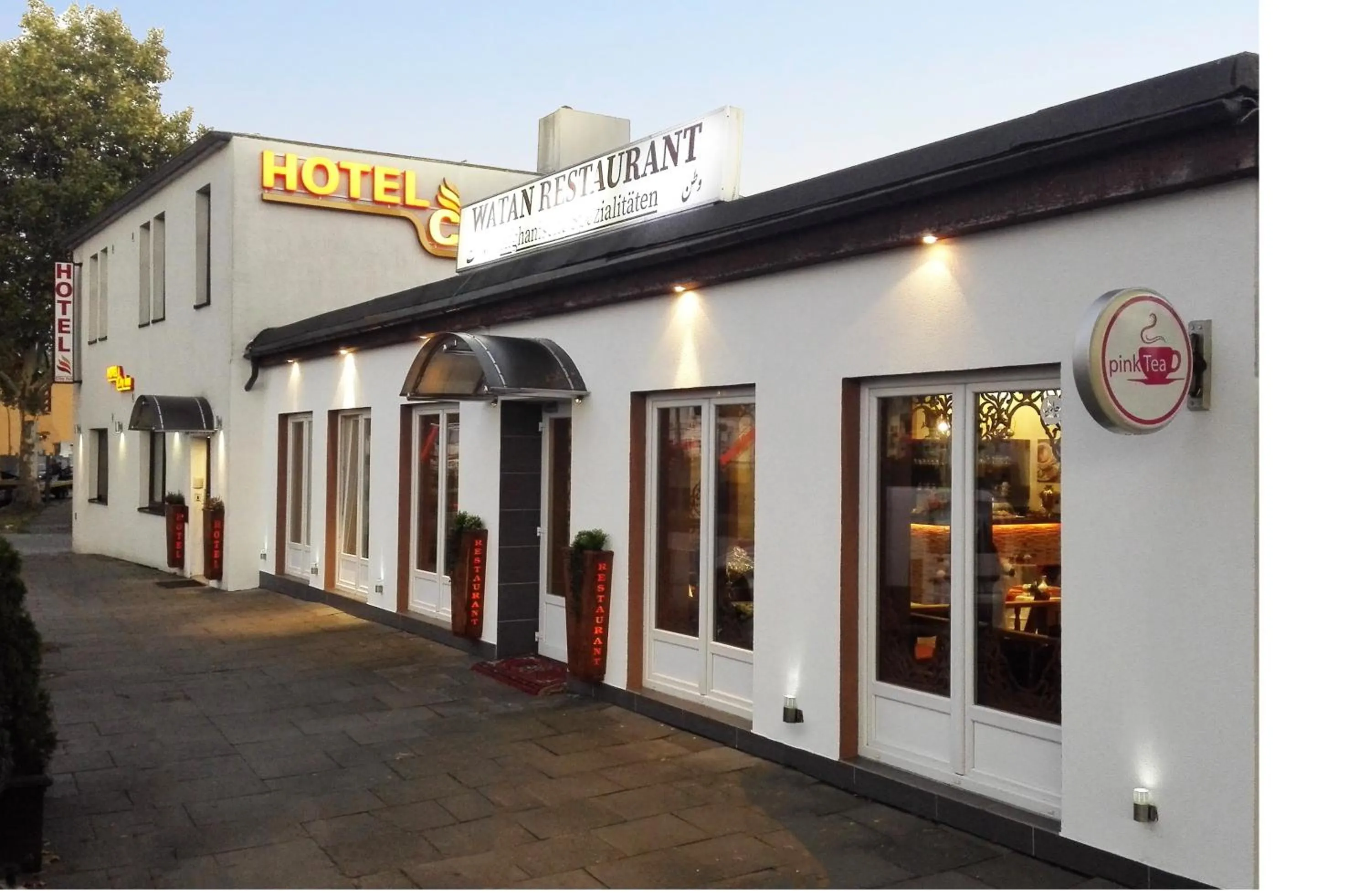 Restaurant/places to eat in Hotel City Inn Hamburg-Mitte