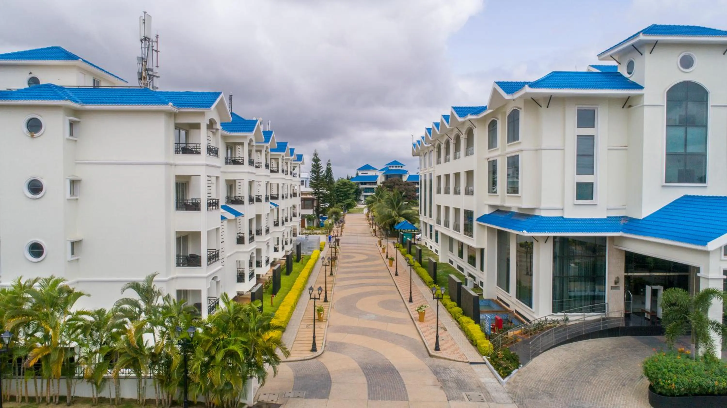 Property building in Clarks Exotica Convention Resort & Spa