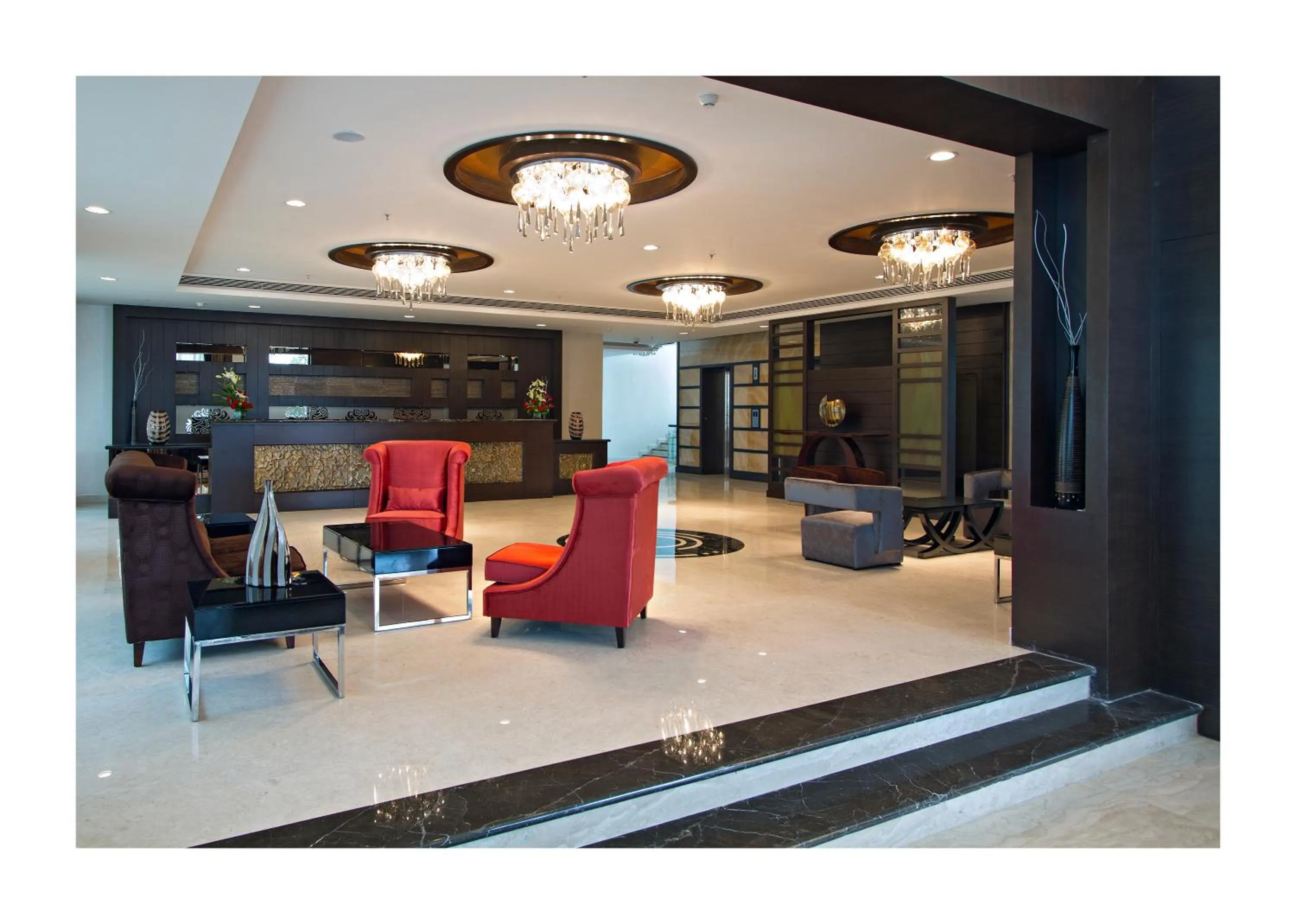 Lobby or reception in Clarks Exotica Convention Resort & Spa