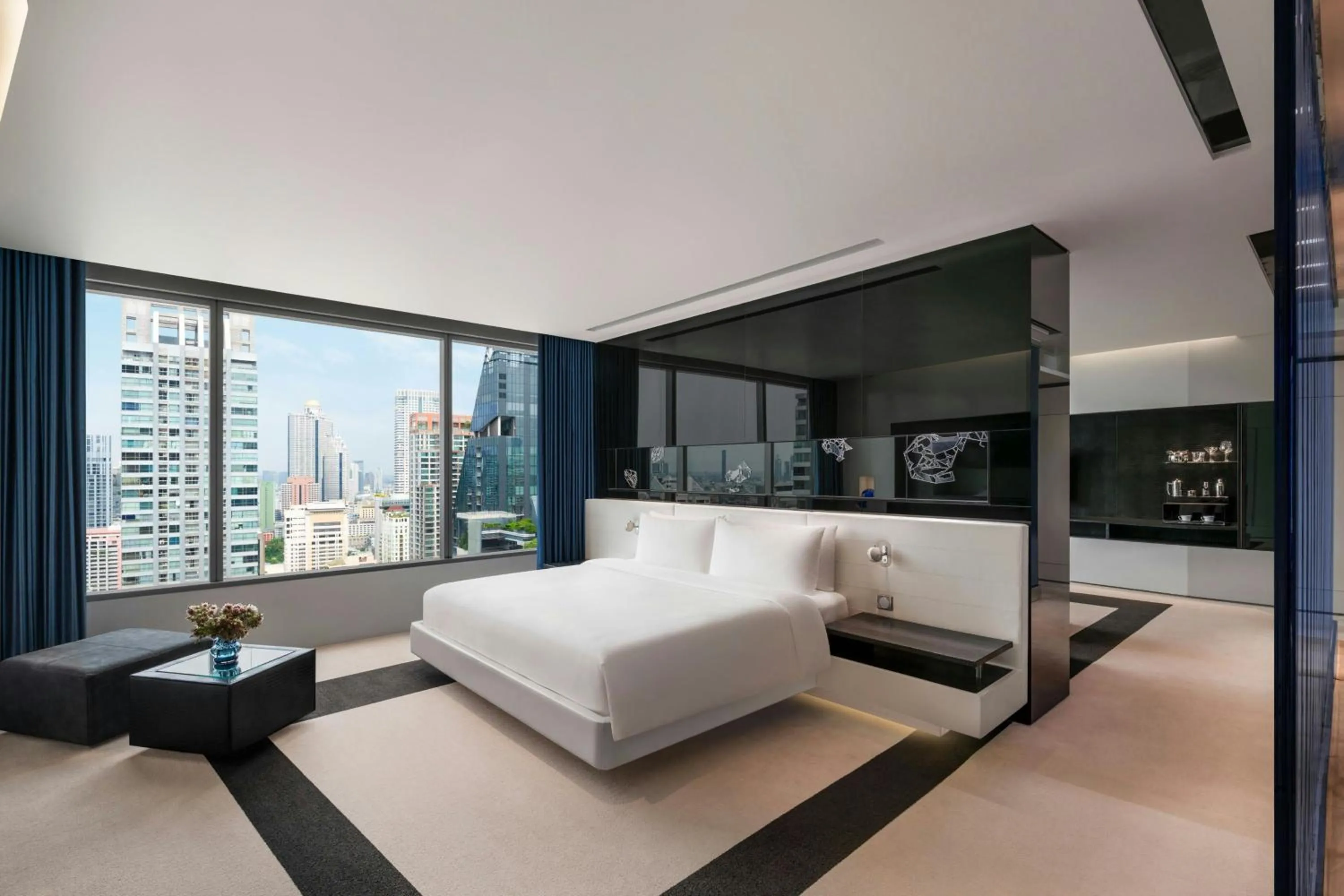 Bedroom, Bed in W Bangkok Hotel