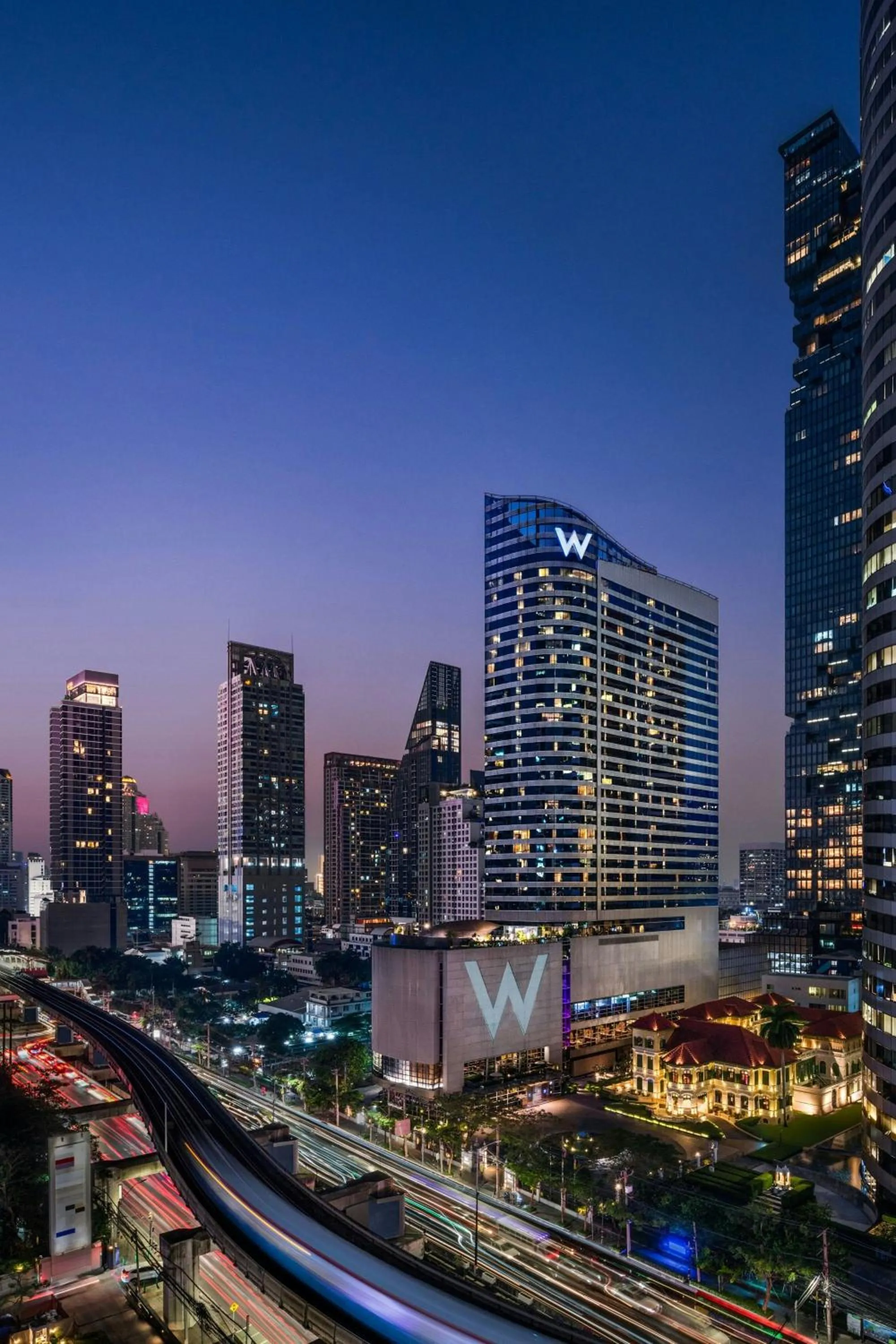 Property building in W Bangkok Hotel