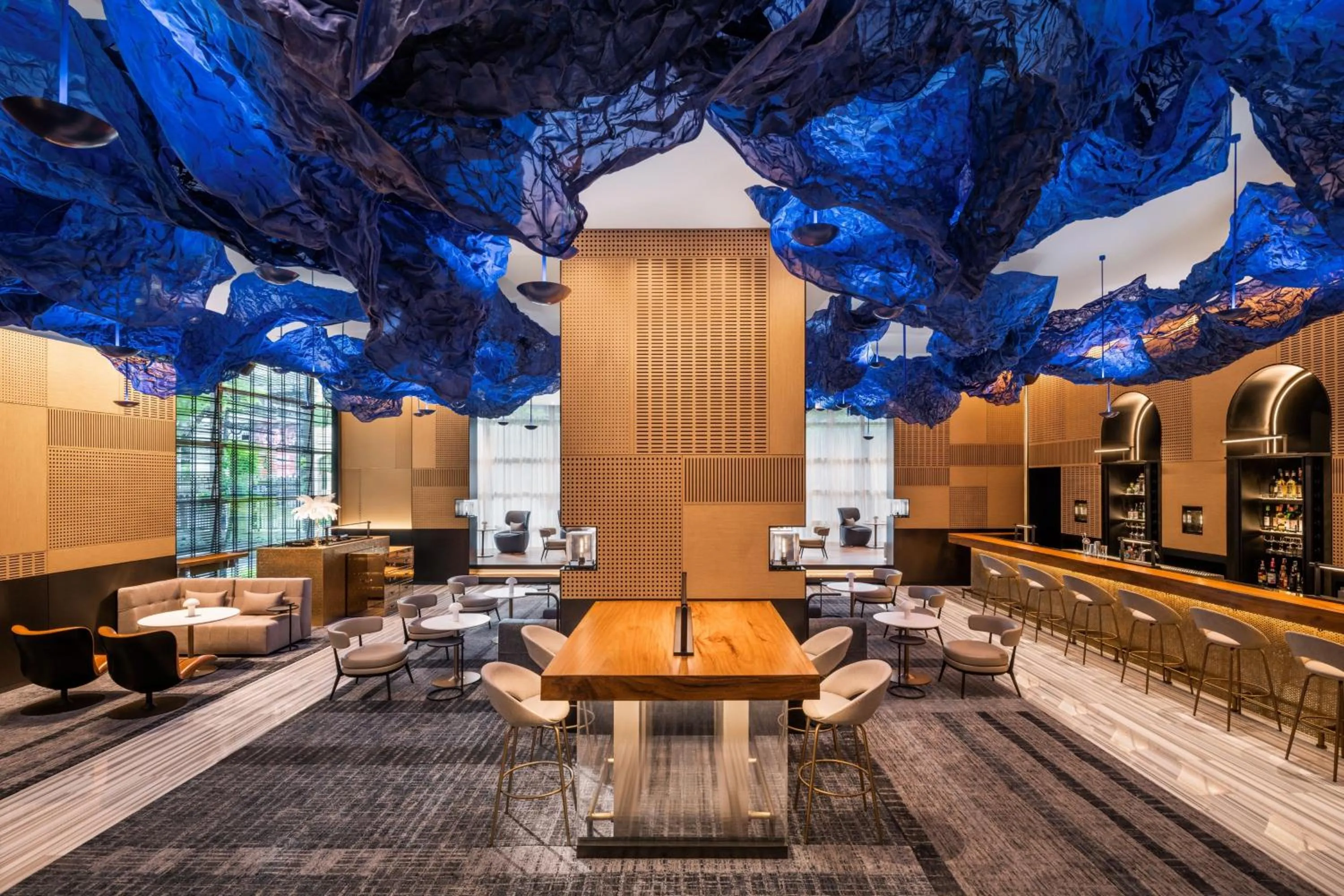 Lounge or bar in W Bangkok Hotel