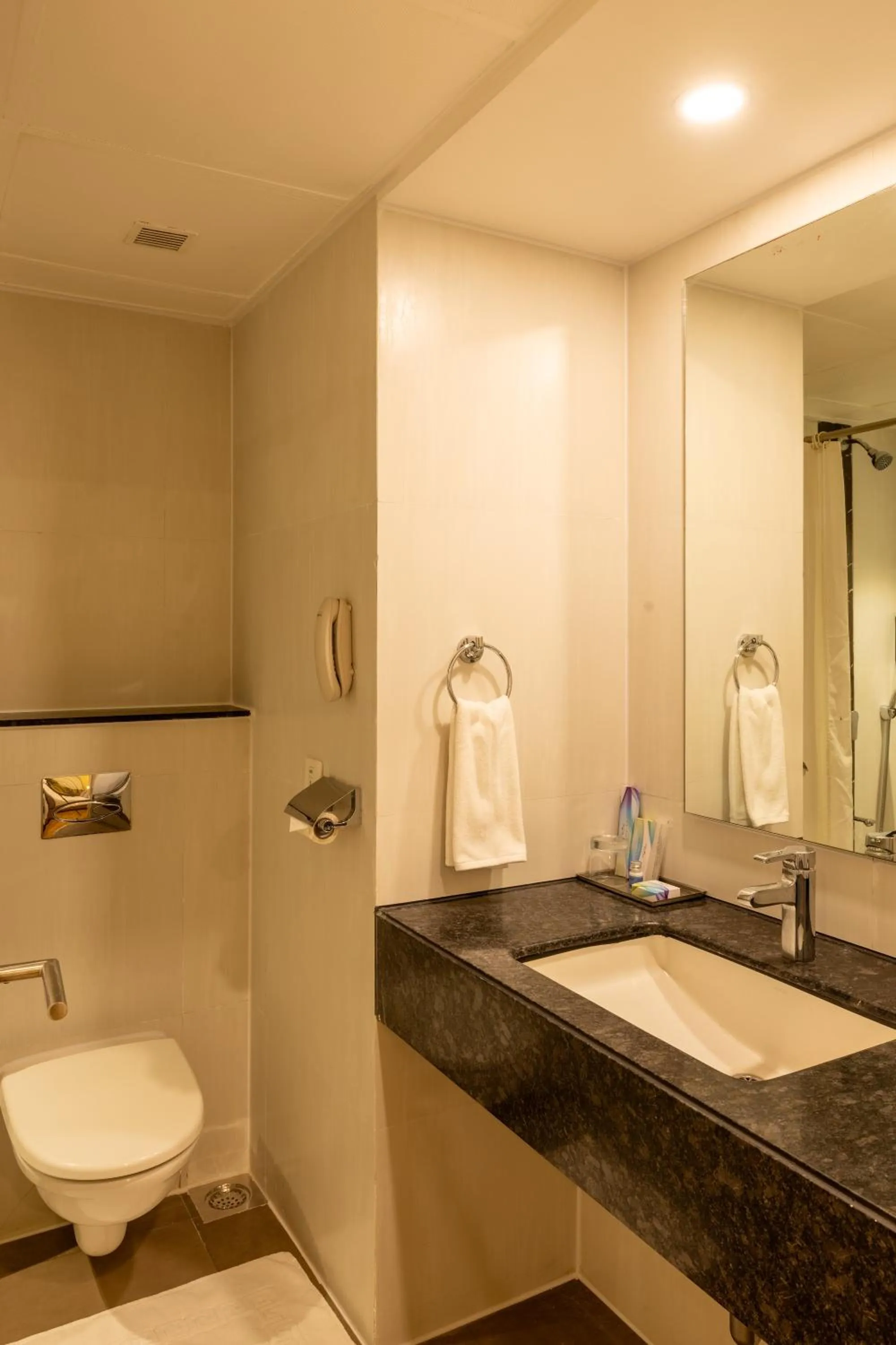 Bathroom in Hotel Kohinoor Elite near BKC