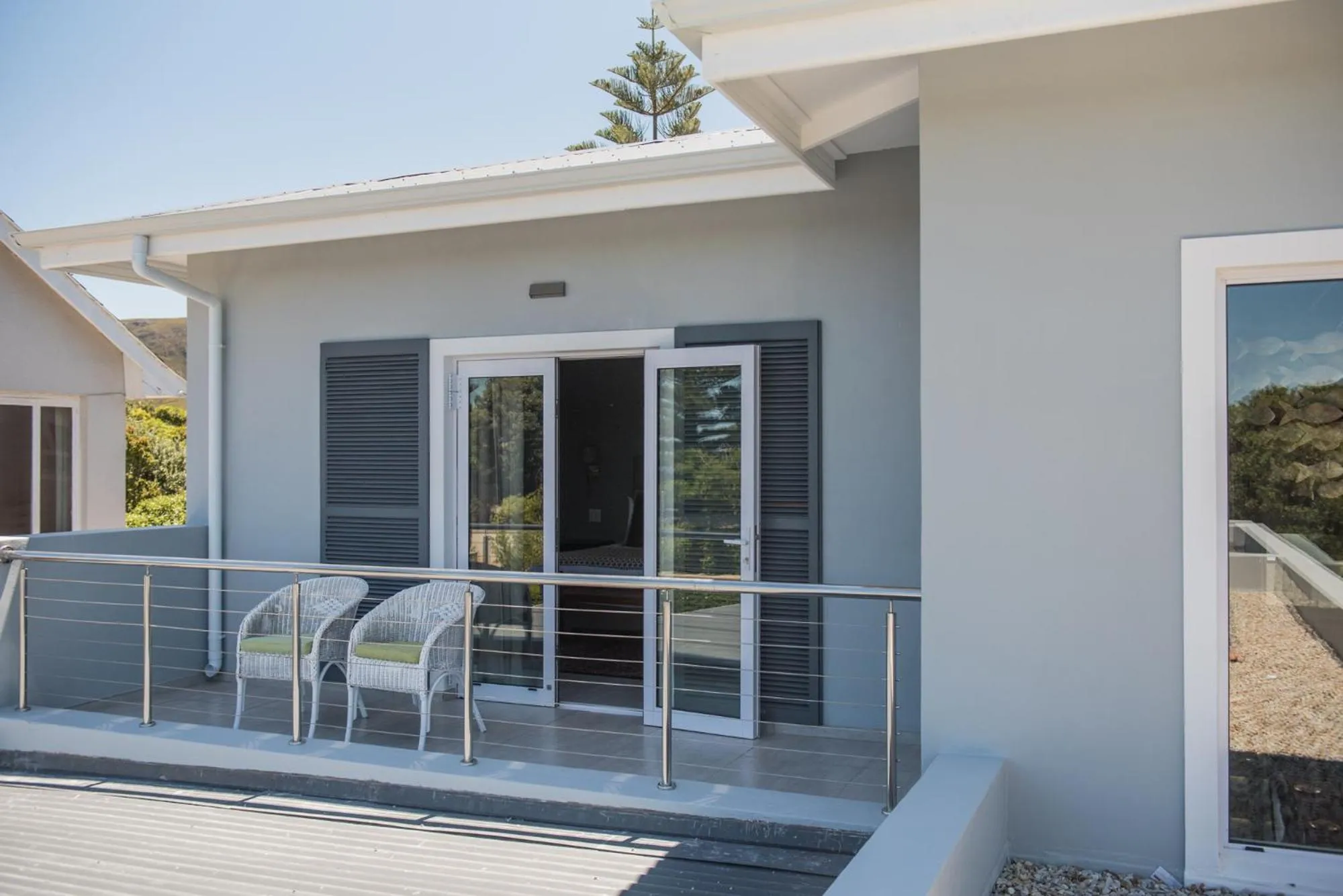 Balcony/Terrace in The Whale on Main B&B