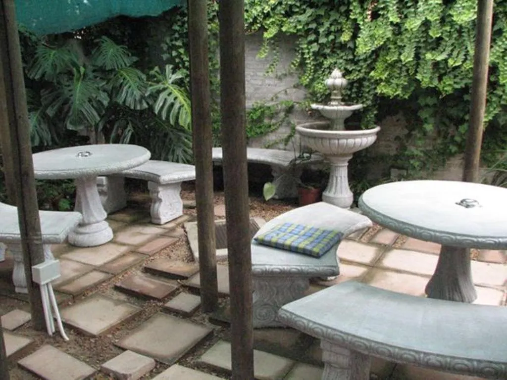 Patio in Magnolia Place Guest Houses