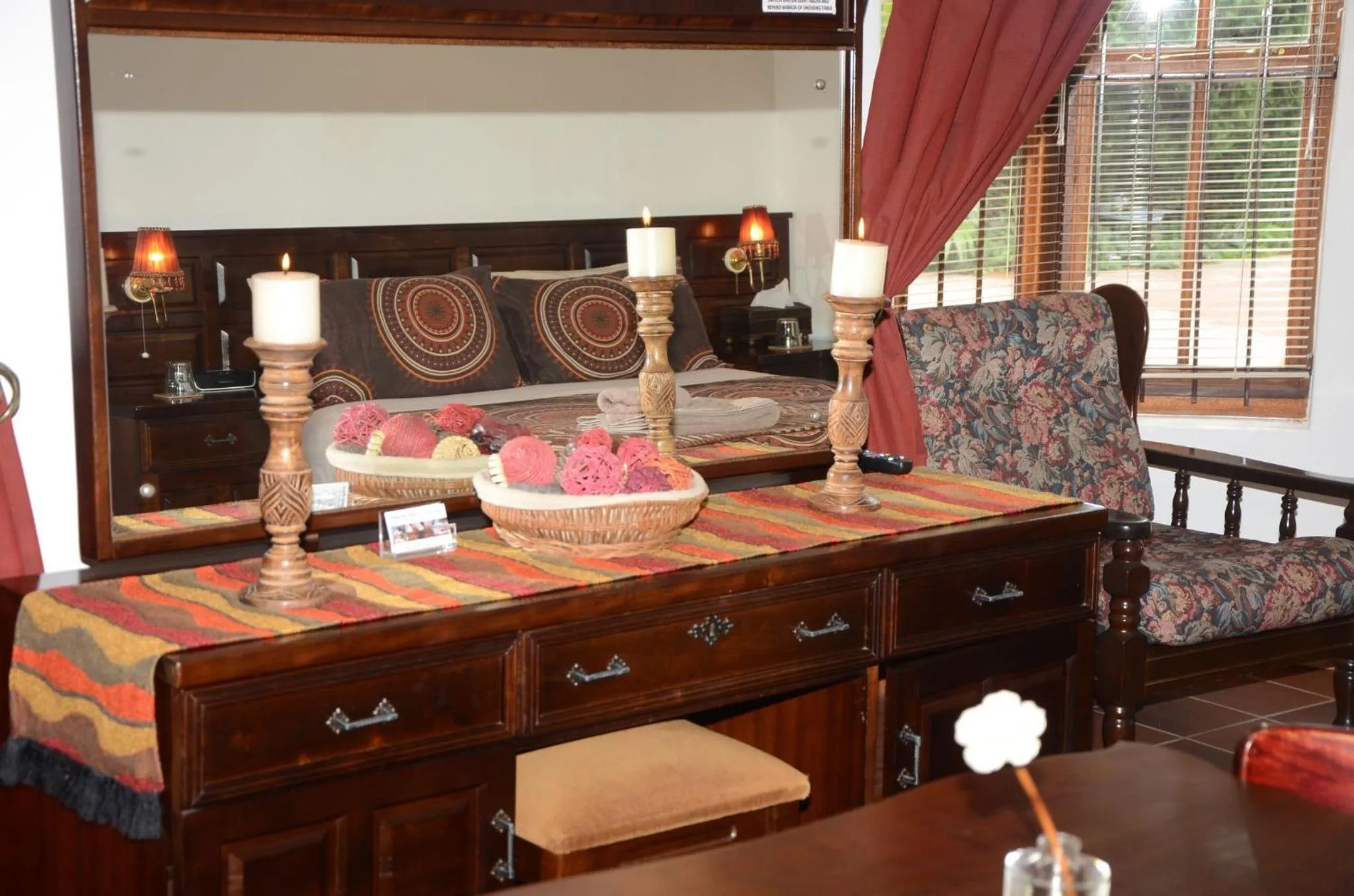 Decorative detail in Magnolia Place Guest Houses