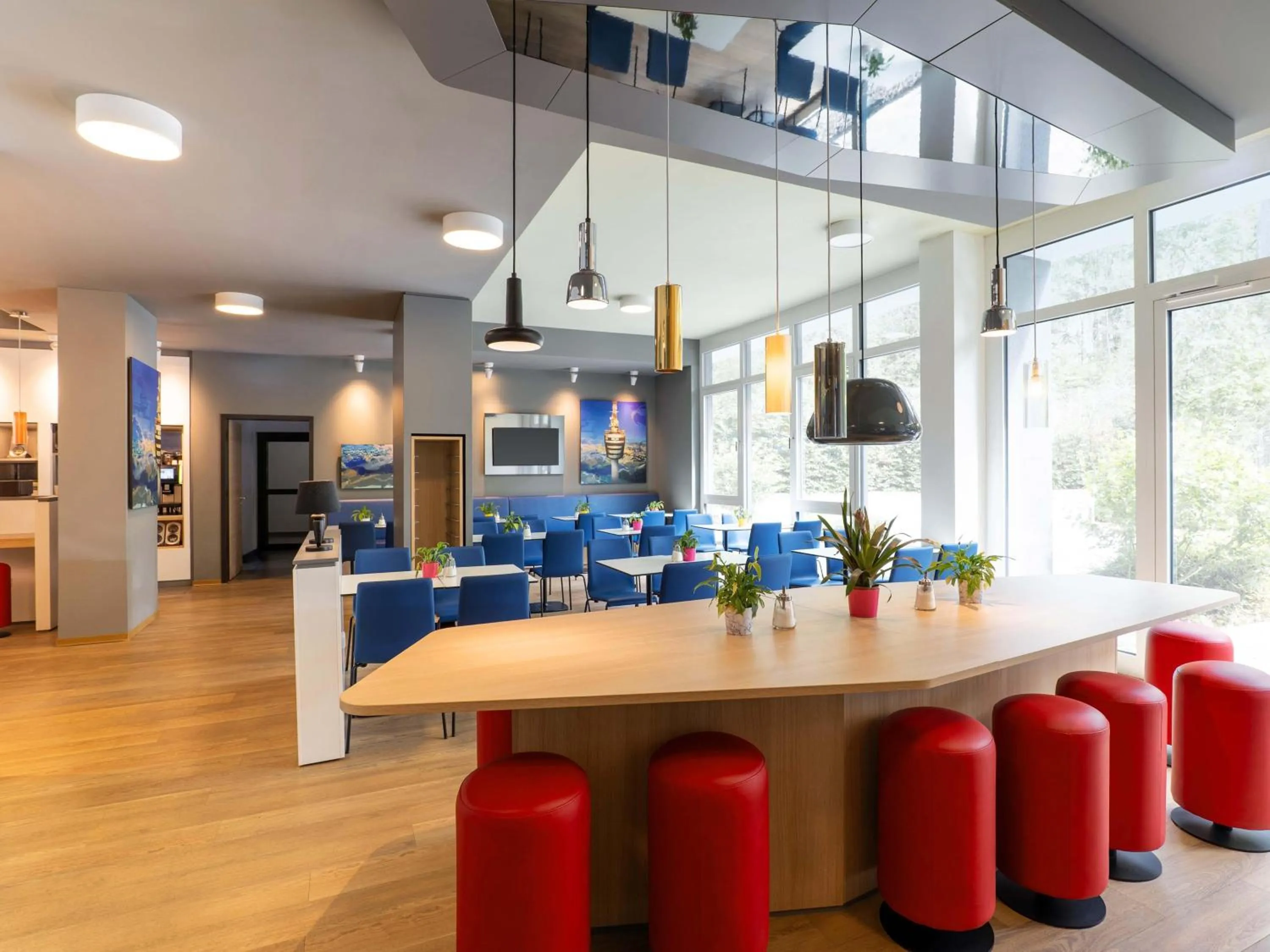 Meeting/conference room in B&B Hotel Stuttgart-Airport/Messe