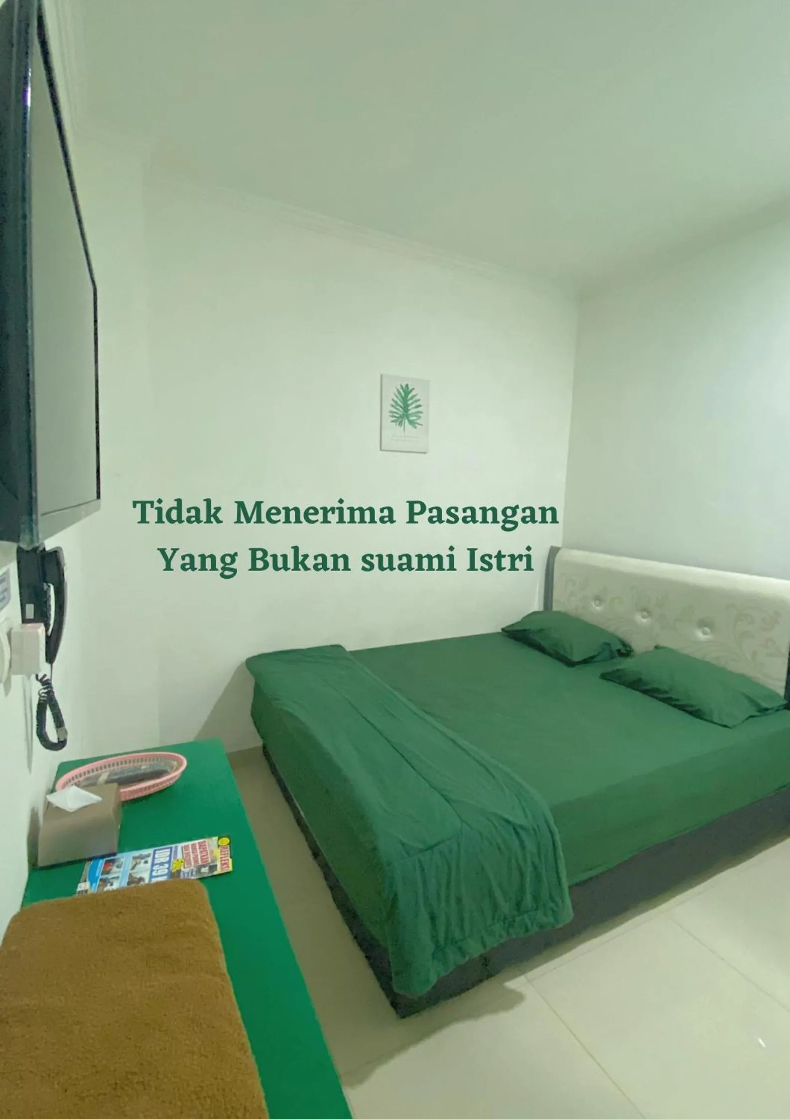 Bed in Anugrah Inn