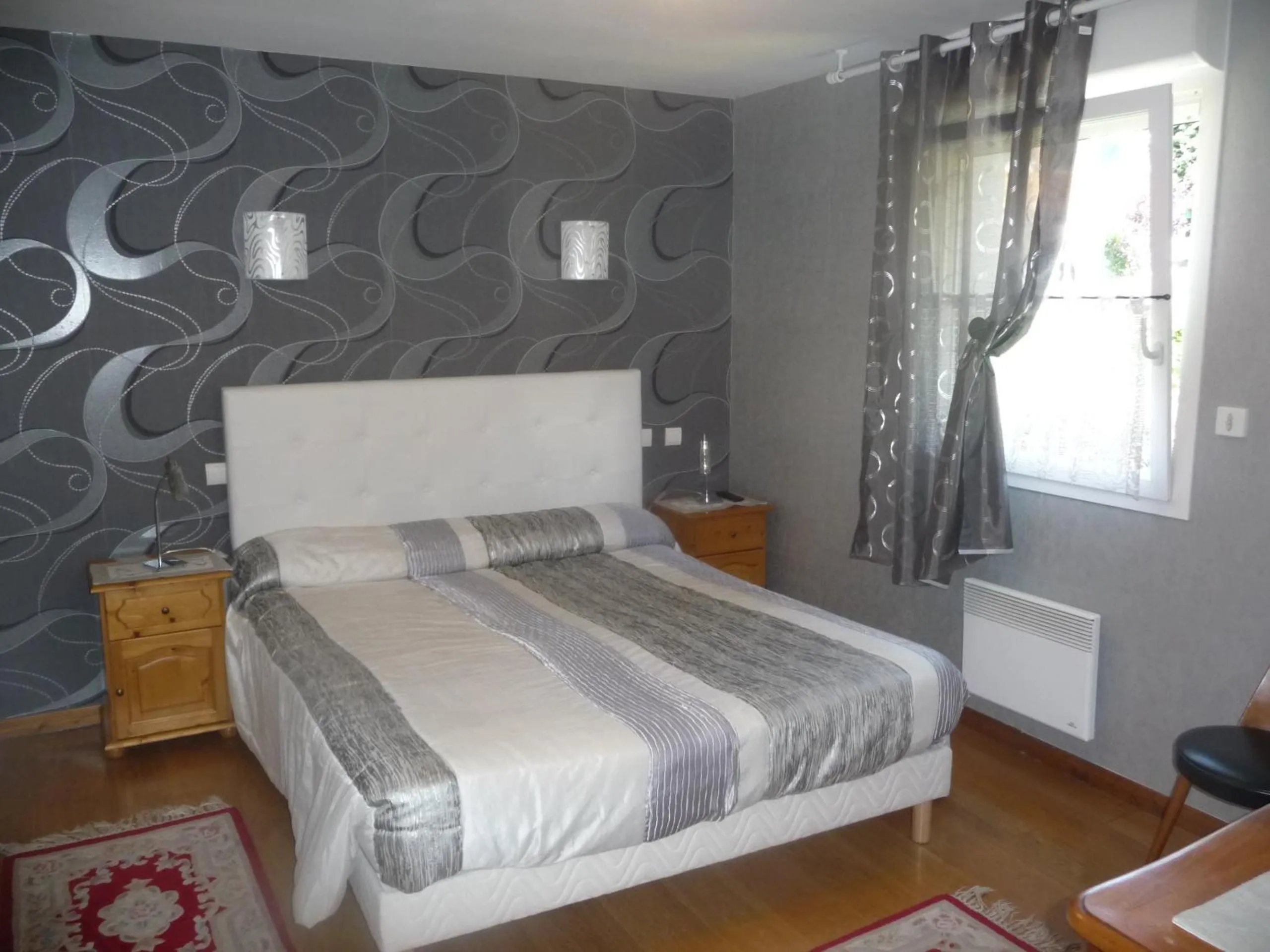 Bed in Chambres d'Hôtes La Balaguère