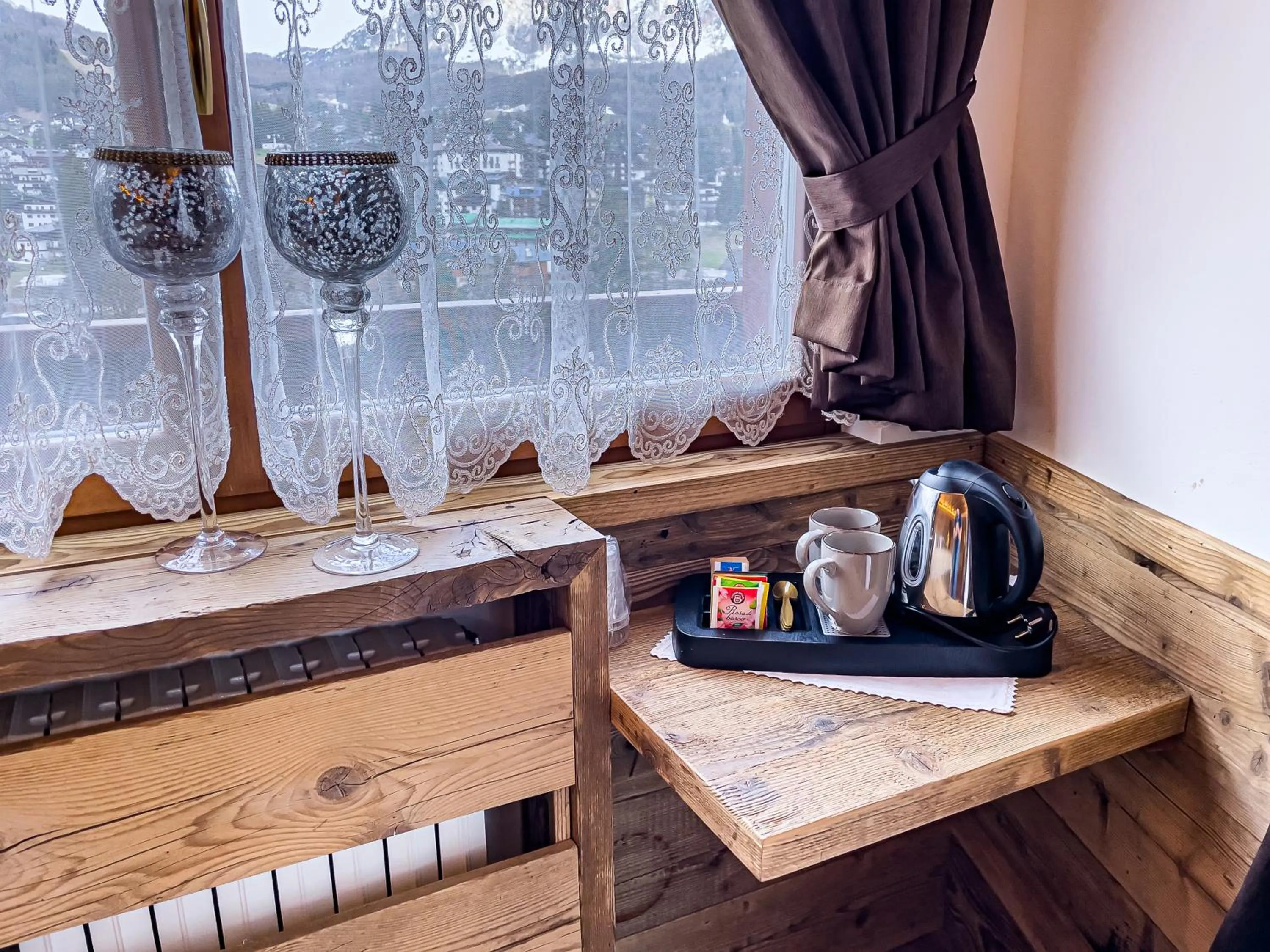 Coffee/tea facilities in Hotel da Beppe Sello