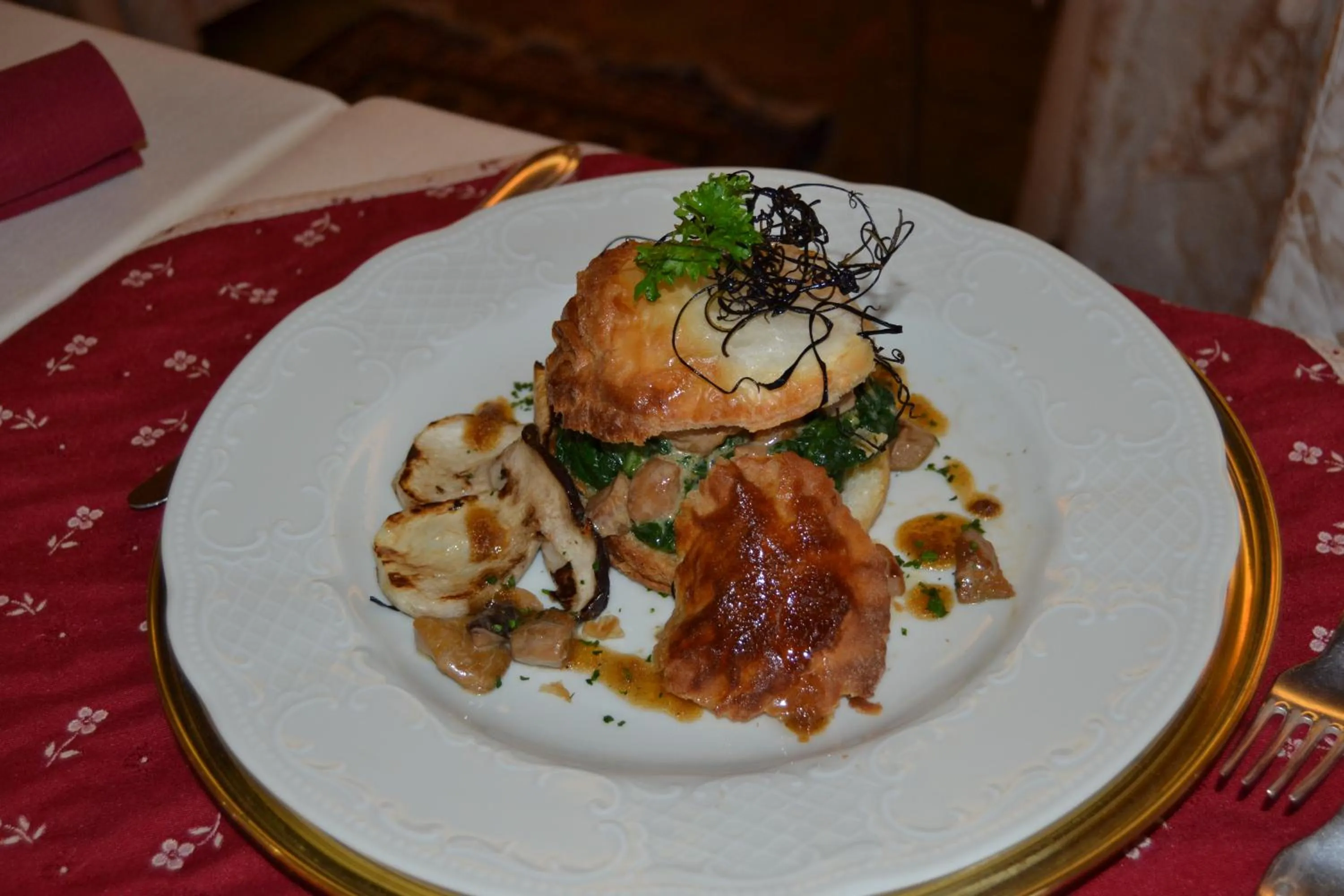 Food close-up in Hotel da Beppe Sello