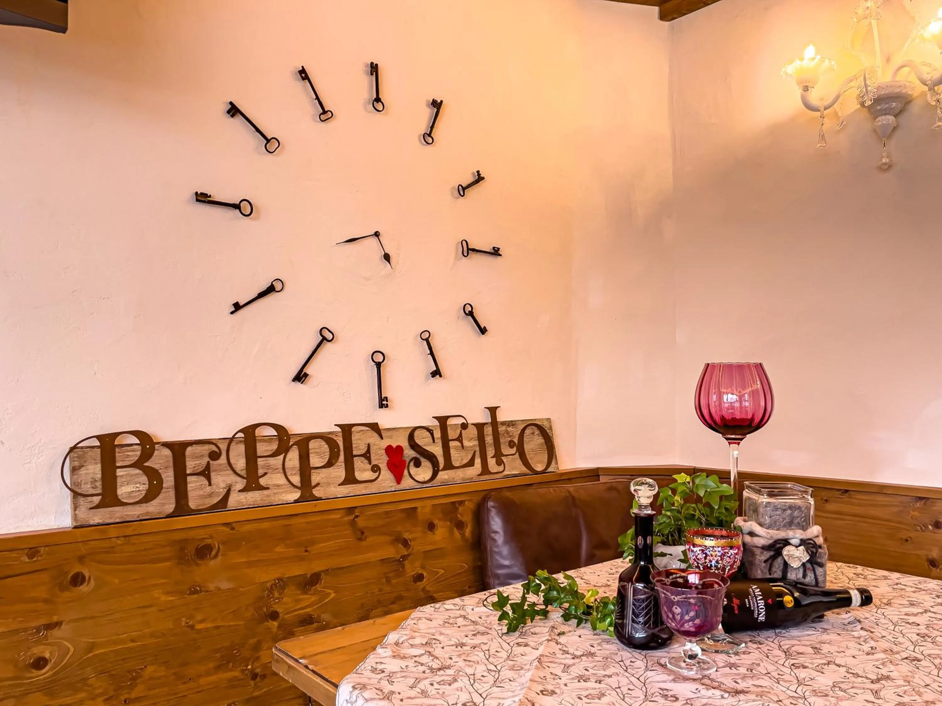 Restaurant/places to eat in Hotel da Beppe Sello