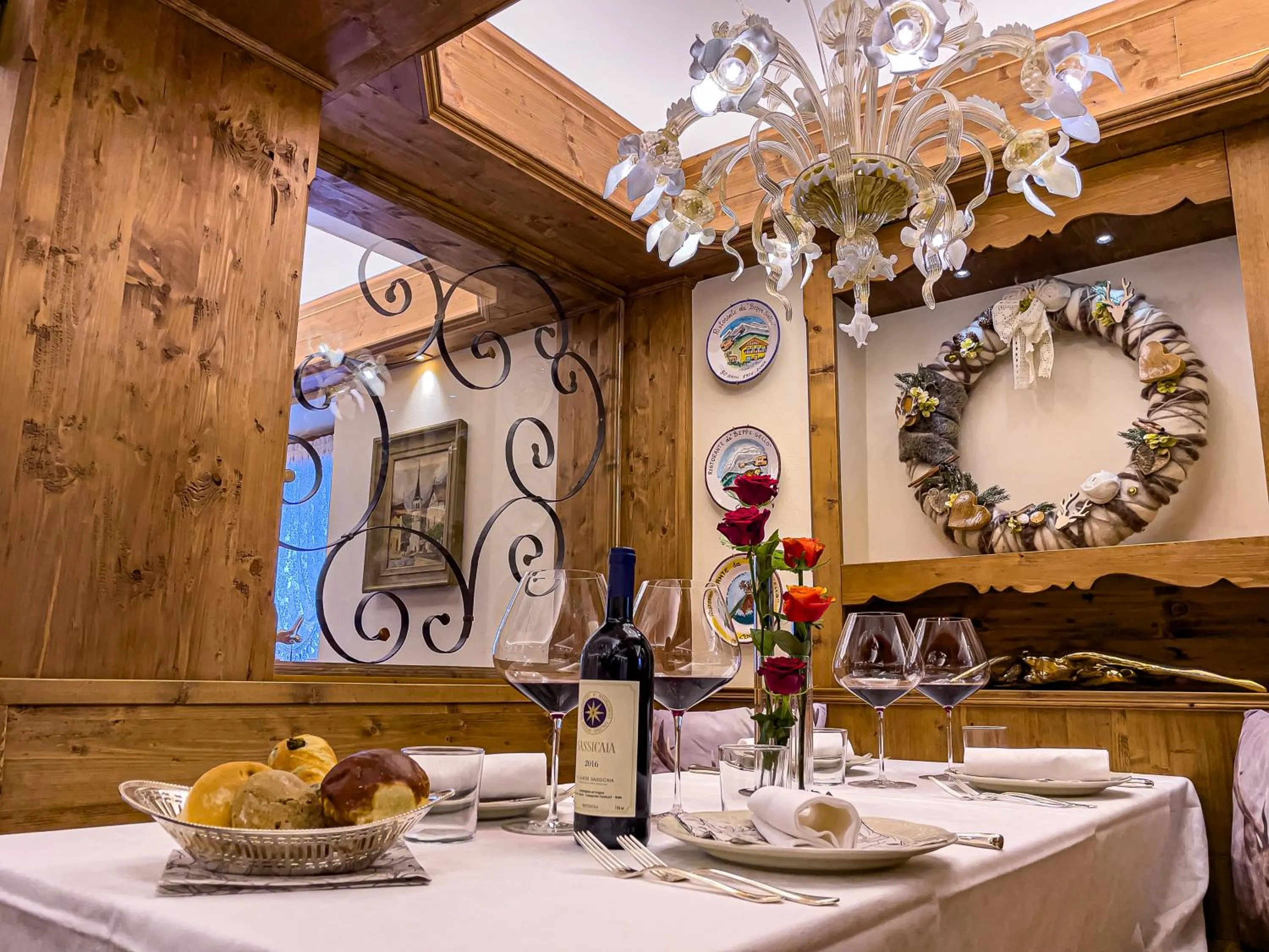 Restaurant/places to eat in Hotel da Beppe Sello