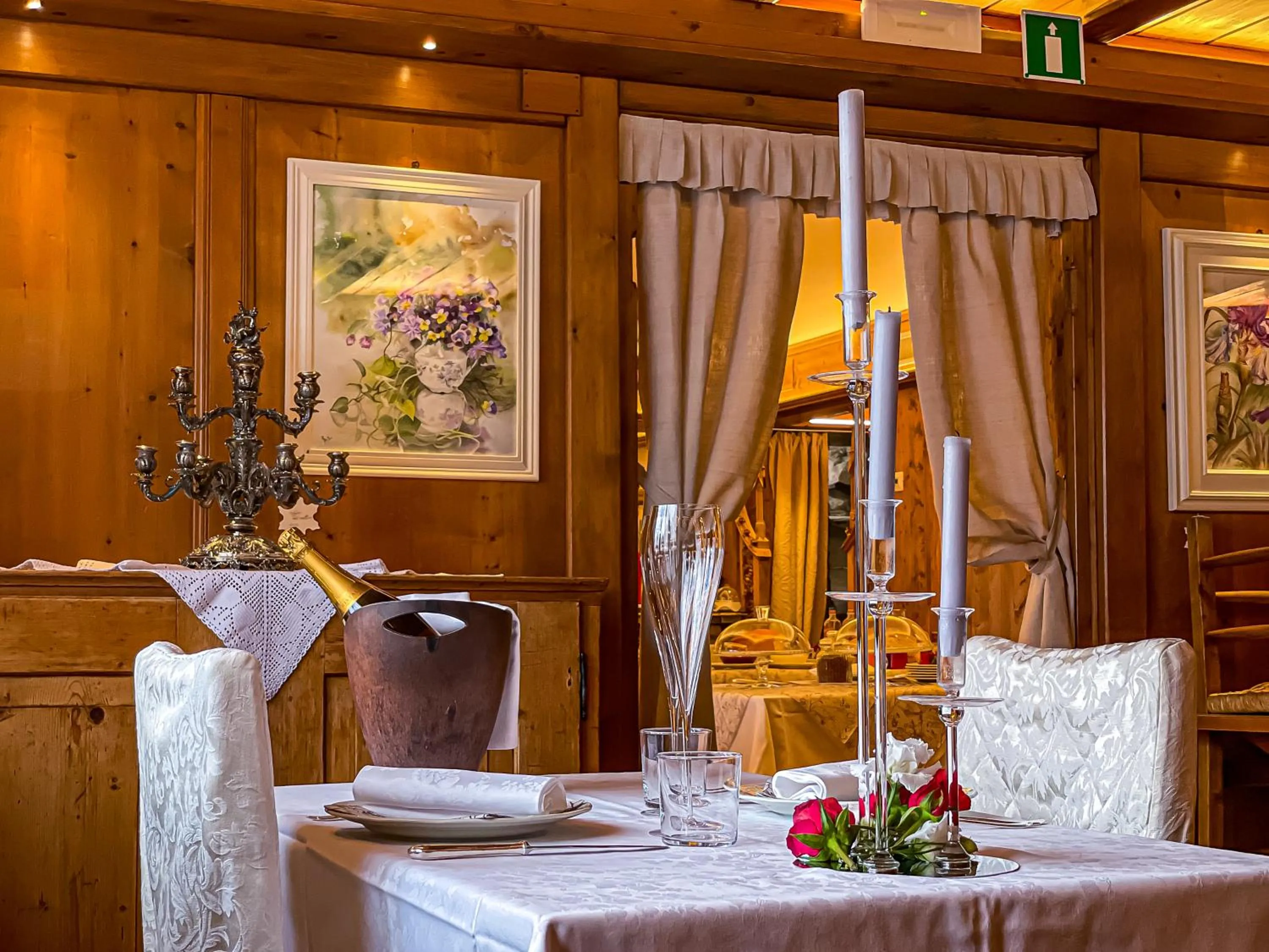 Restaurant/places to eat in Hotel da Beppe Sello