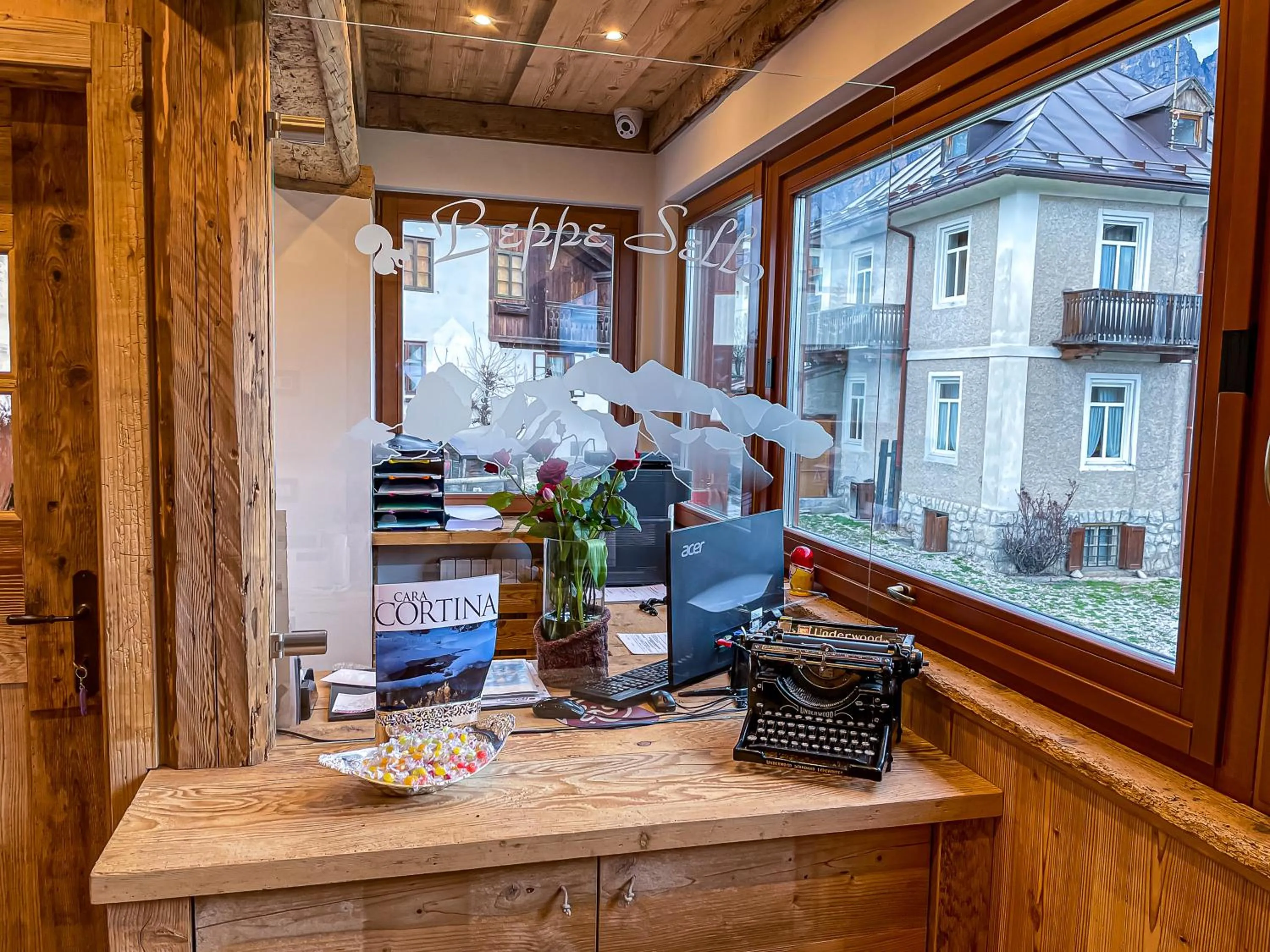 Lobby or reception in Hotel da Beppe Sello