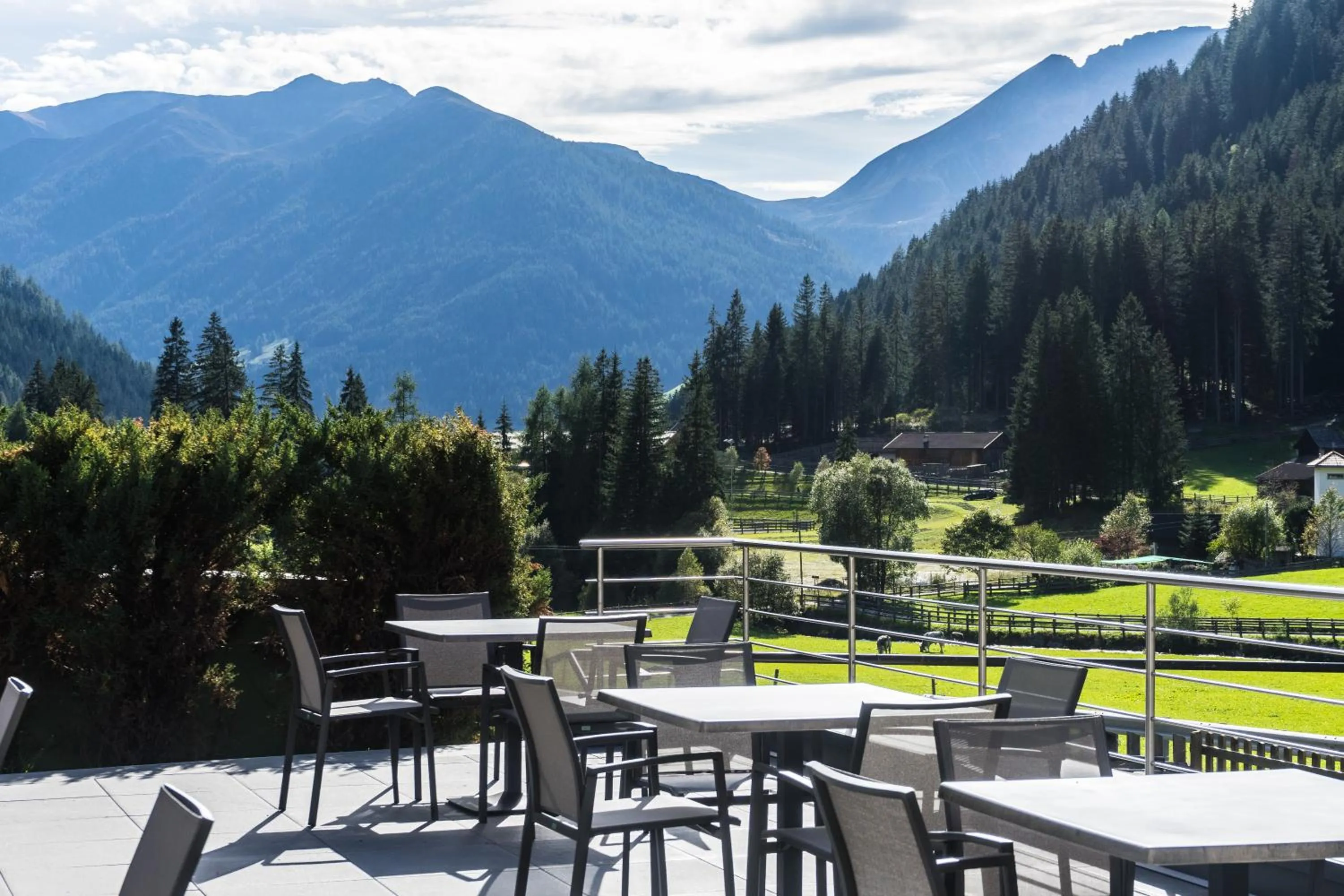 Patio in Hotel Feldrand
